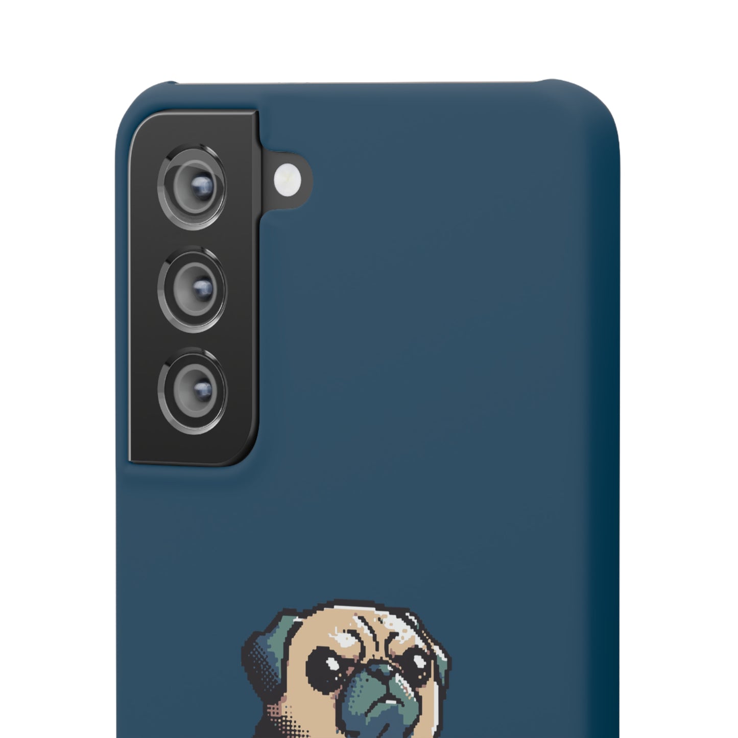 P&B Angry Boss Pug - Snap Case