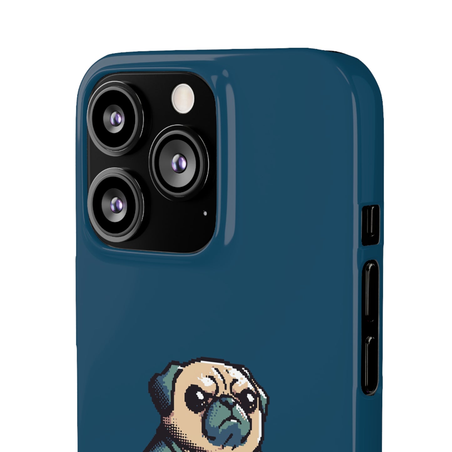 P&B Angry Boss Pug - Snap Case