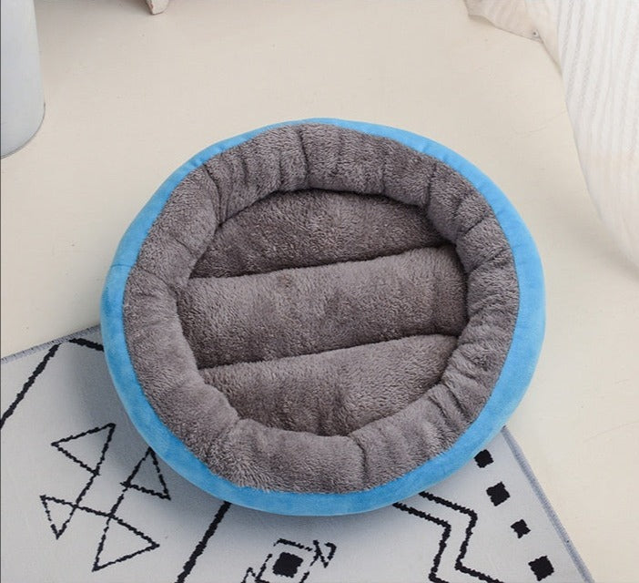 Four Seasons Round Dog Bed Cushion - Warm and Cozy