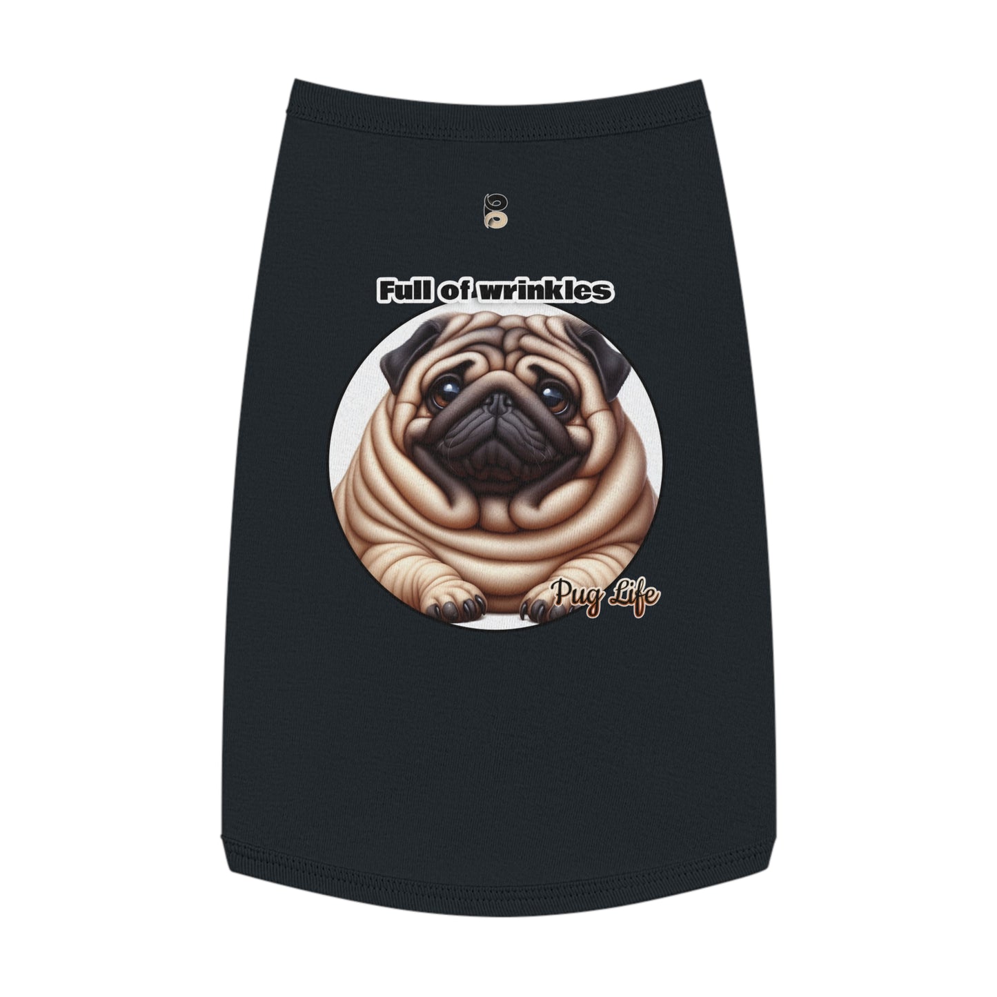 P&B Pug Life Edition Tank Top: Full of Wrinkles