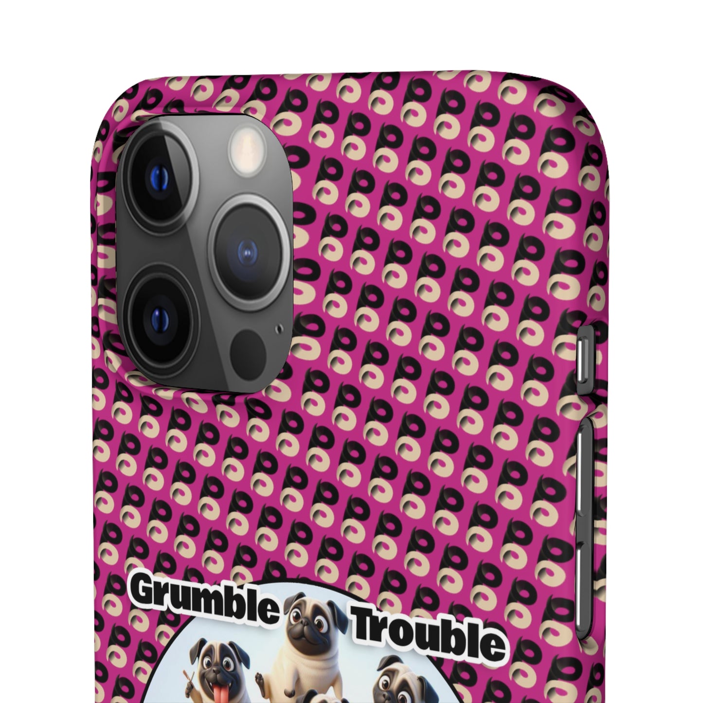 P&B Special Edition: Grumble Trouble - Snap Case Pink