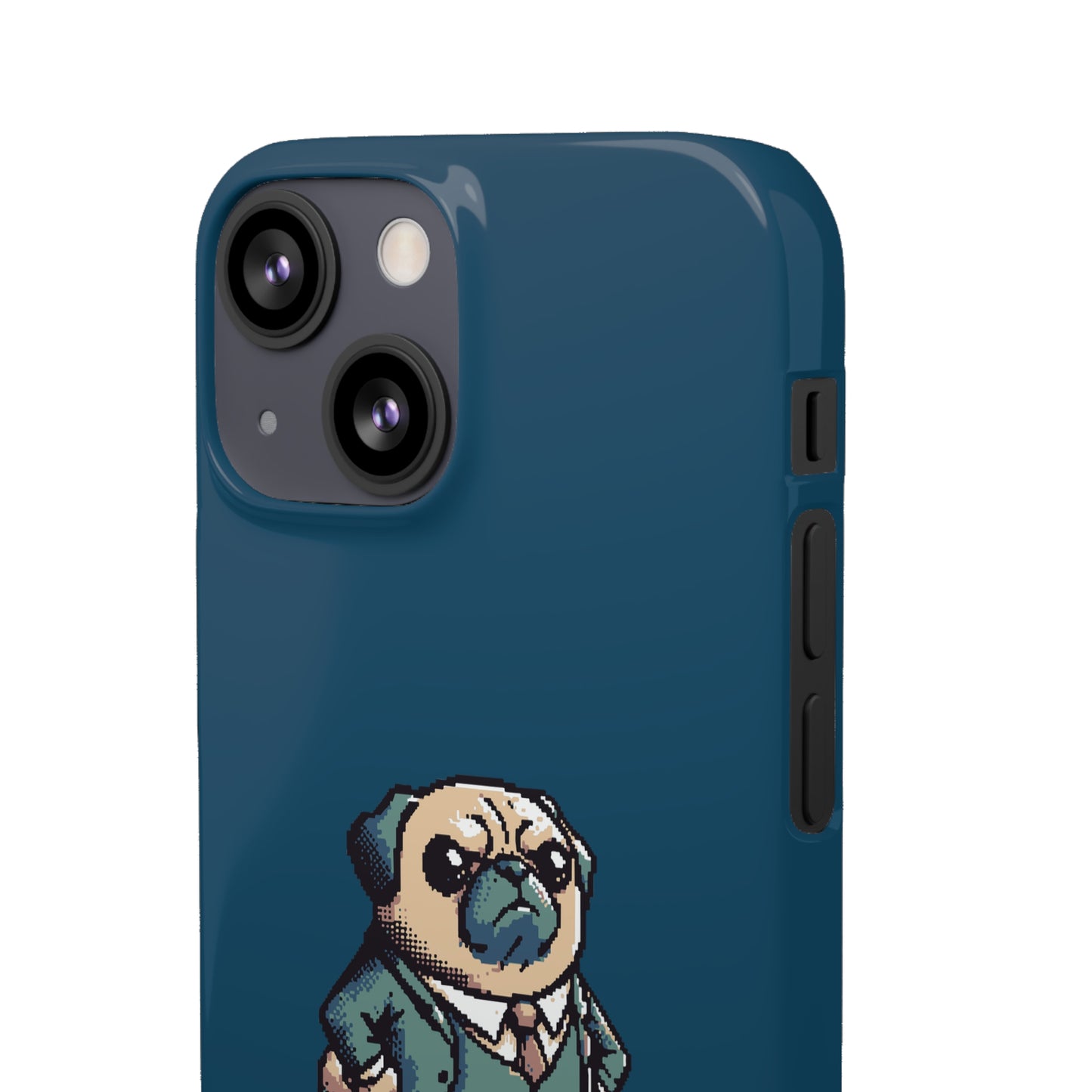 P&B Angry Boss Pug - Snap Case