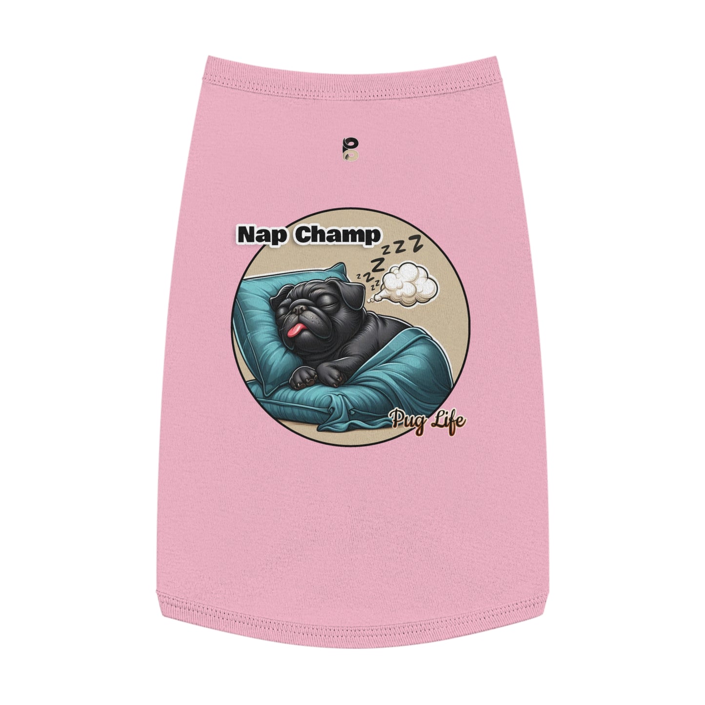 P&B Pug Life Edition Tank Top: Nap Champ