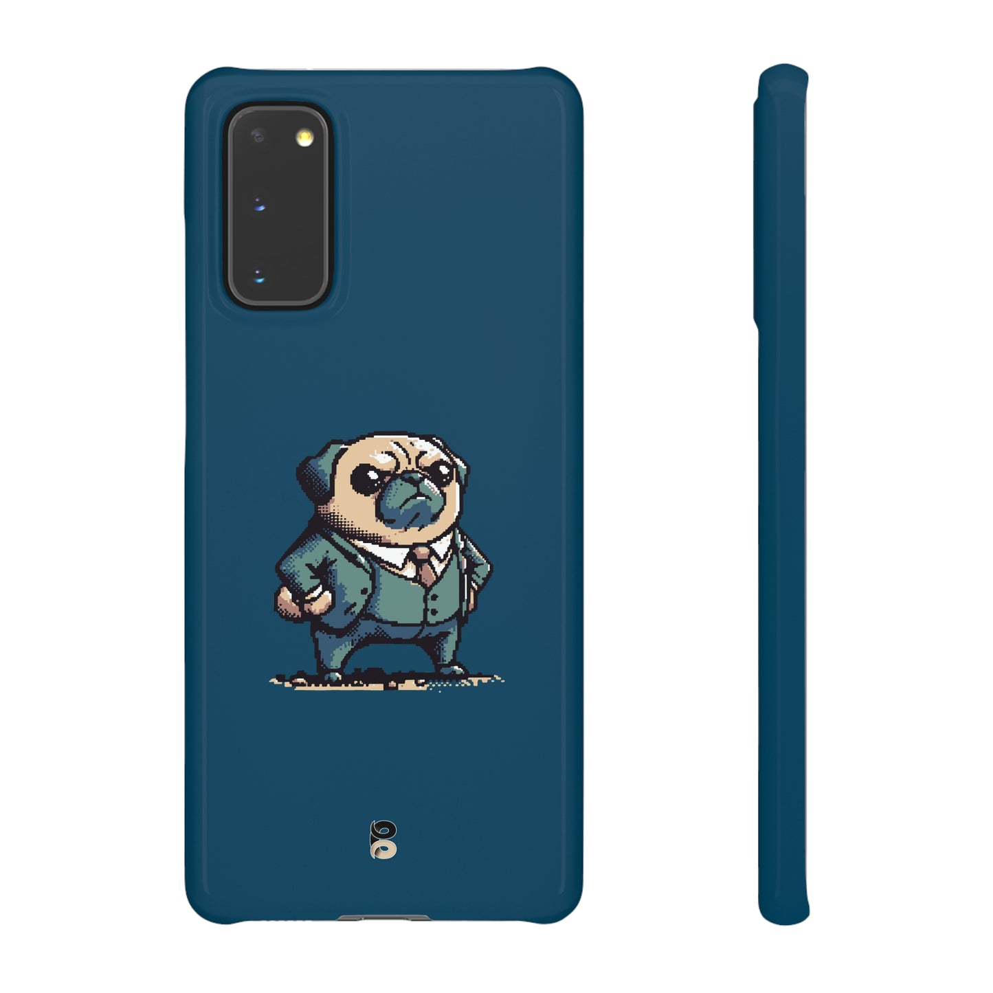 P&B Angry Boss Pug - Snap Case