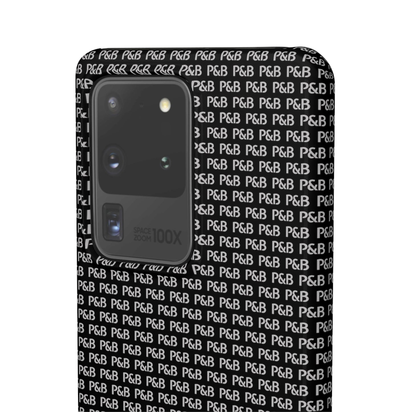 P&B Black pattern - Snap Case