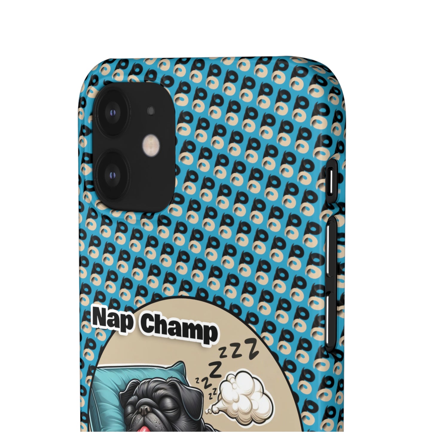 P&B Pug Life Edition: Nap Champ - Snap Case Blue