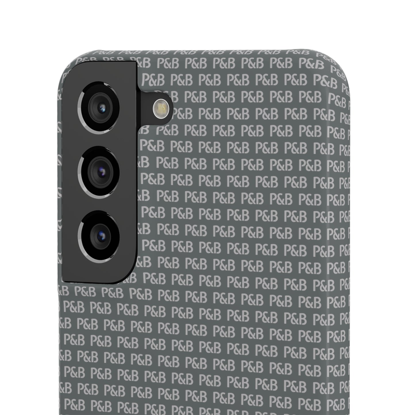 P&B Dark gray pattern - Snap Case