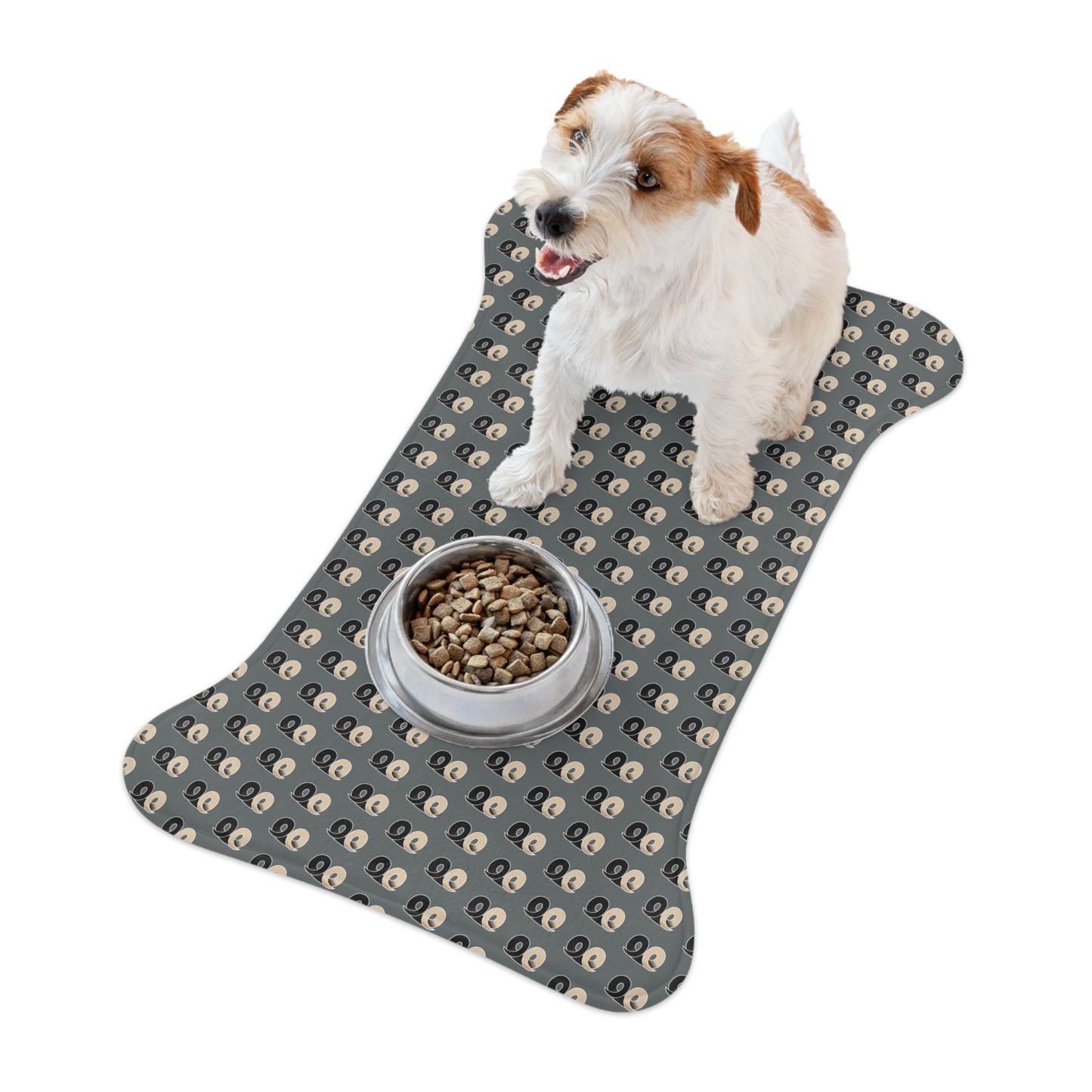 P&B Pet Feeding Mat - Dark Gray