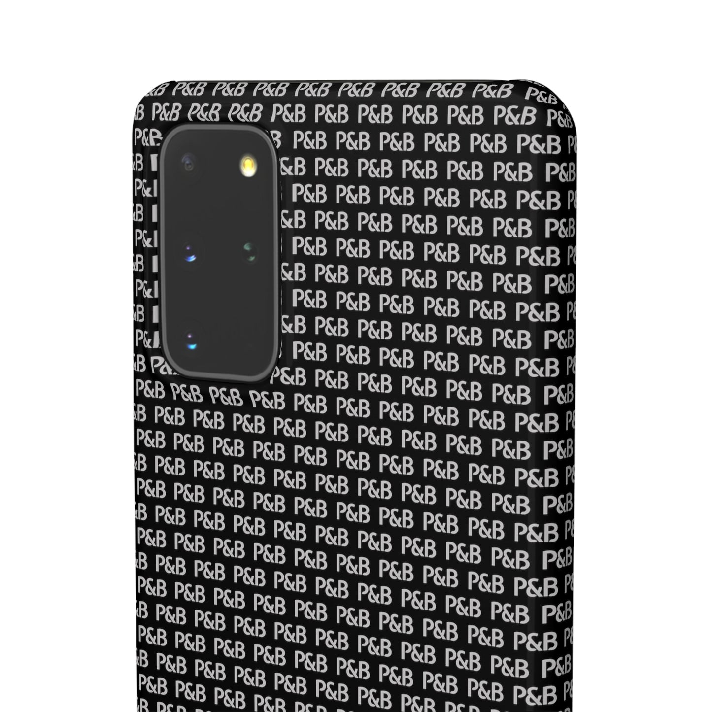 P&B Black pattern - Snap Case