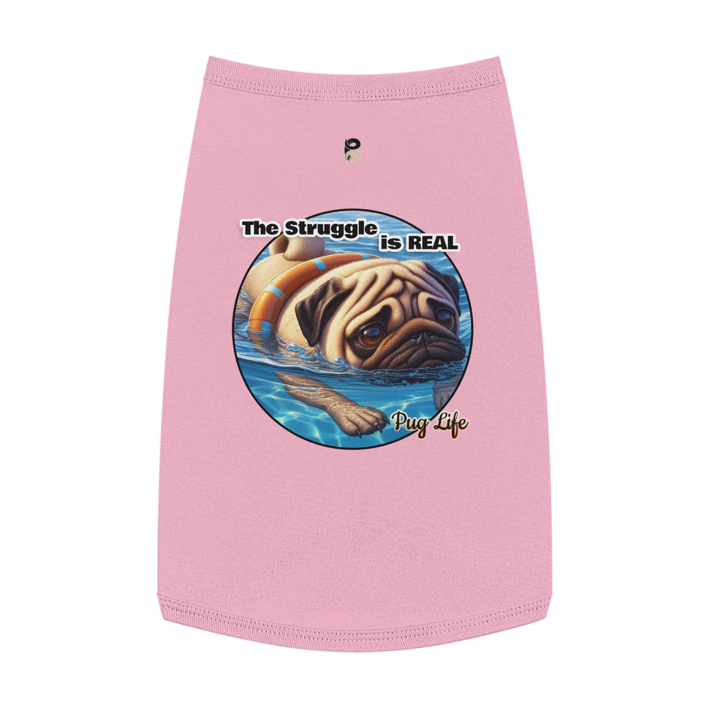 P&B Pug Life Edition Tank Top: The Struggle