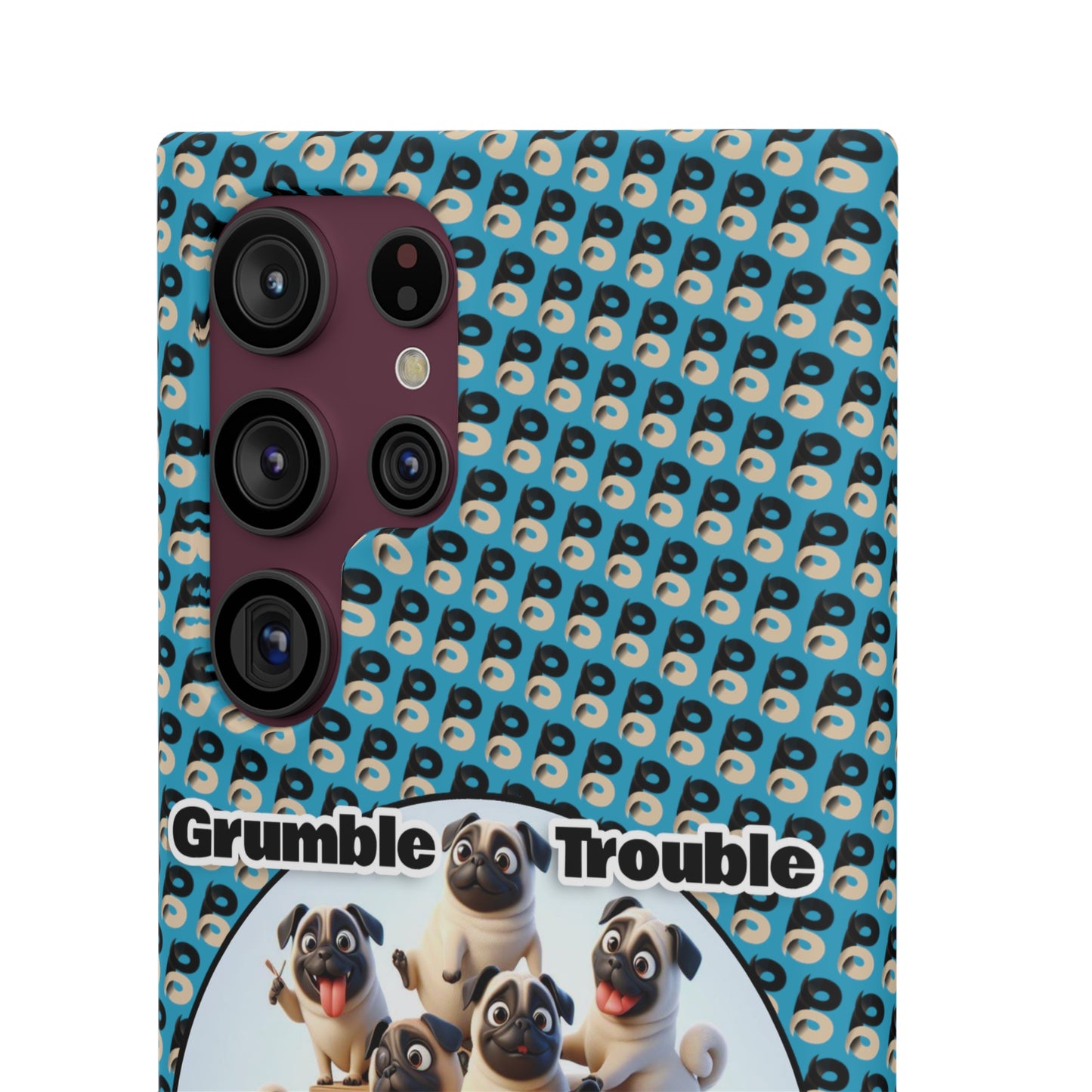 P&B Special Edition: Grumble Trouble - Snap Case Turquoise