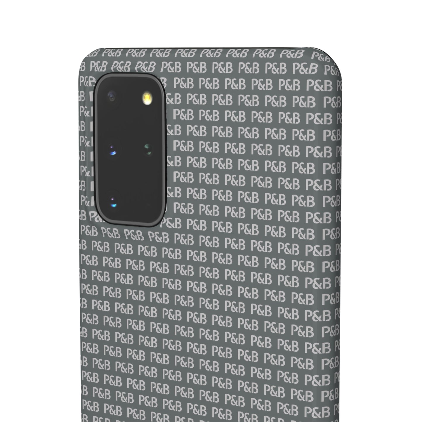 P&B Dark gray pattern - Snap Case