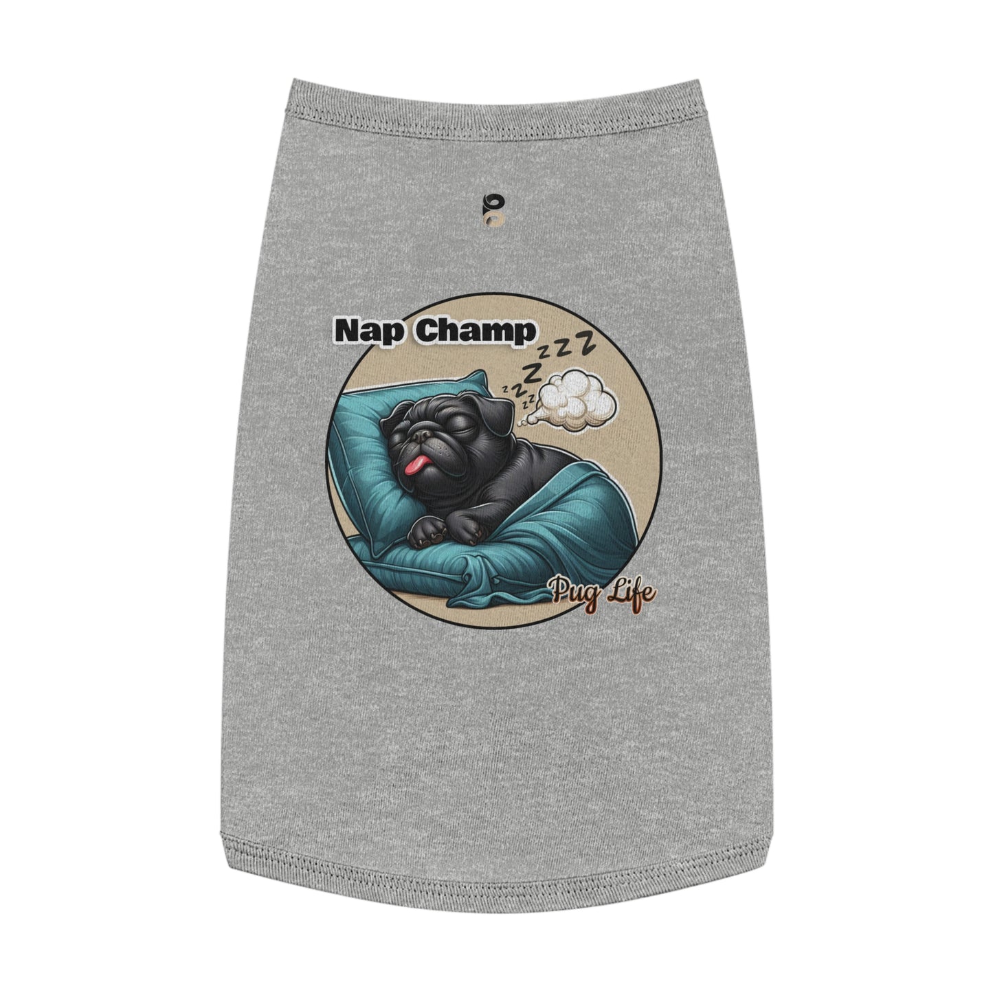 P&B Pug Life Edition Tank Top: Nap Champ