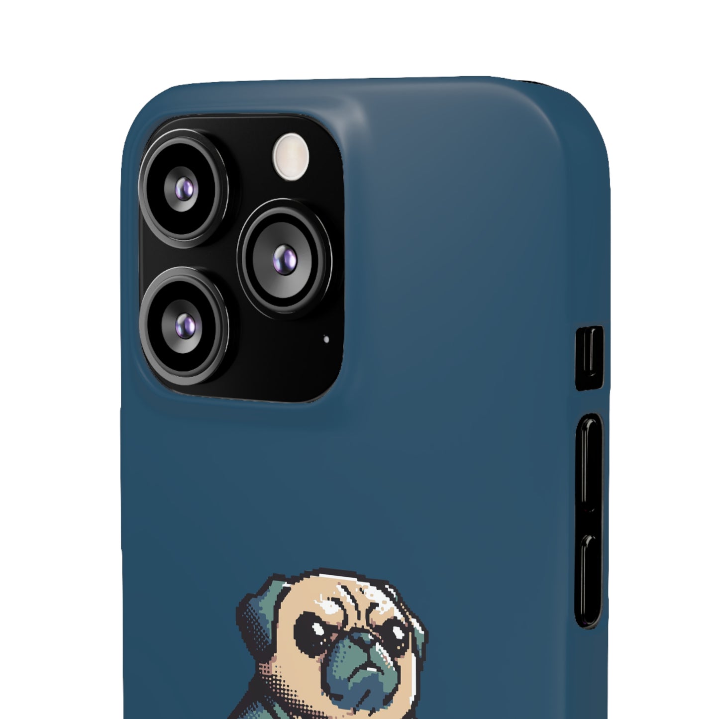 P&B Angry Boss Pug - Snap Case