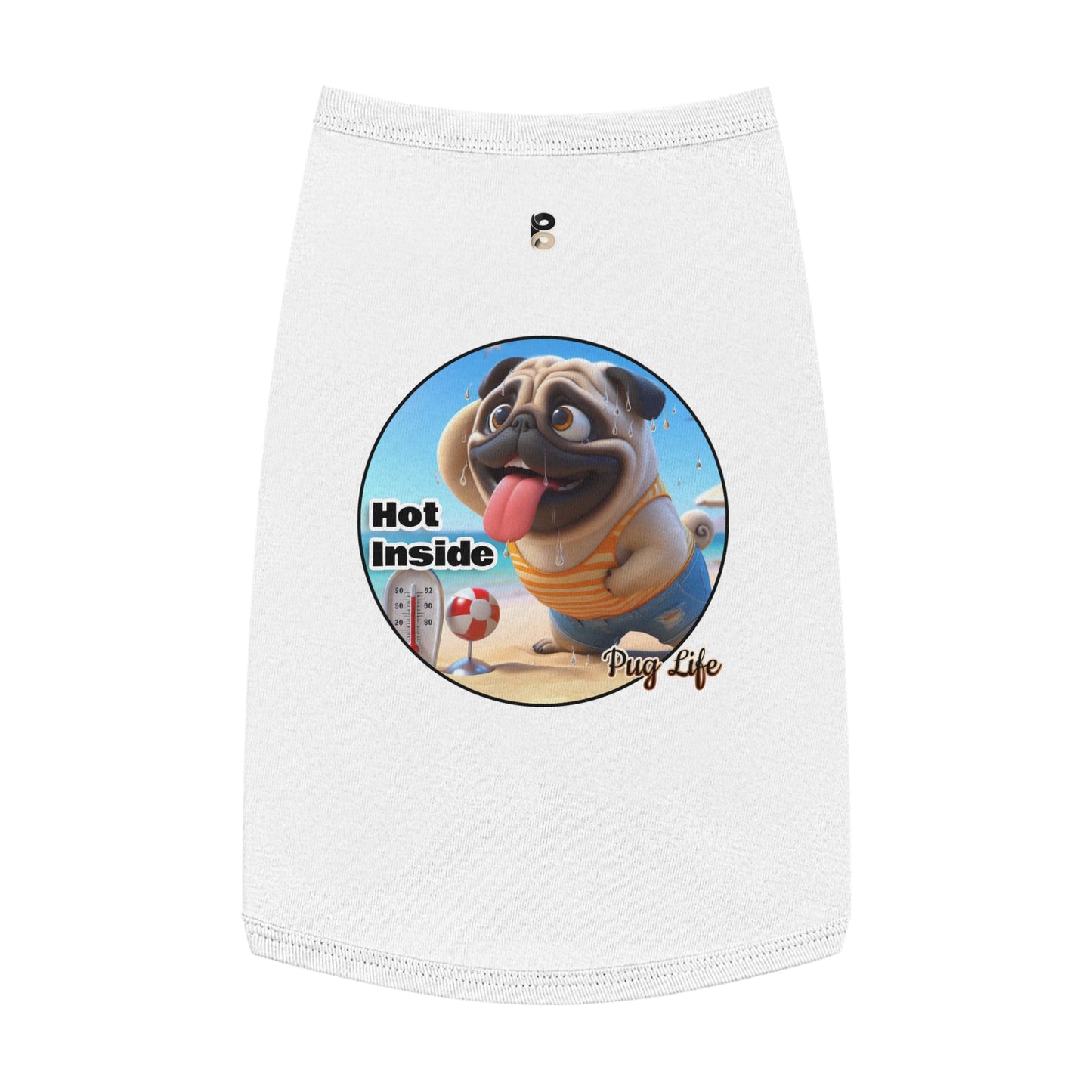 P&B Pug Life Edition Tank Top: Hot Inside