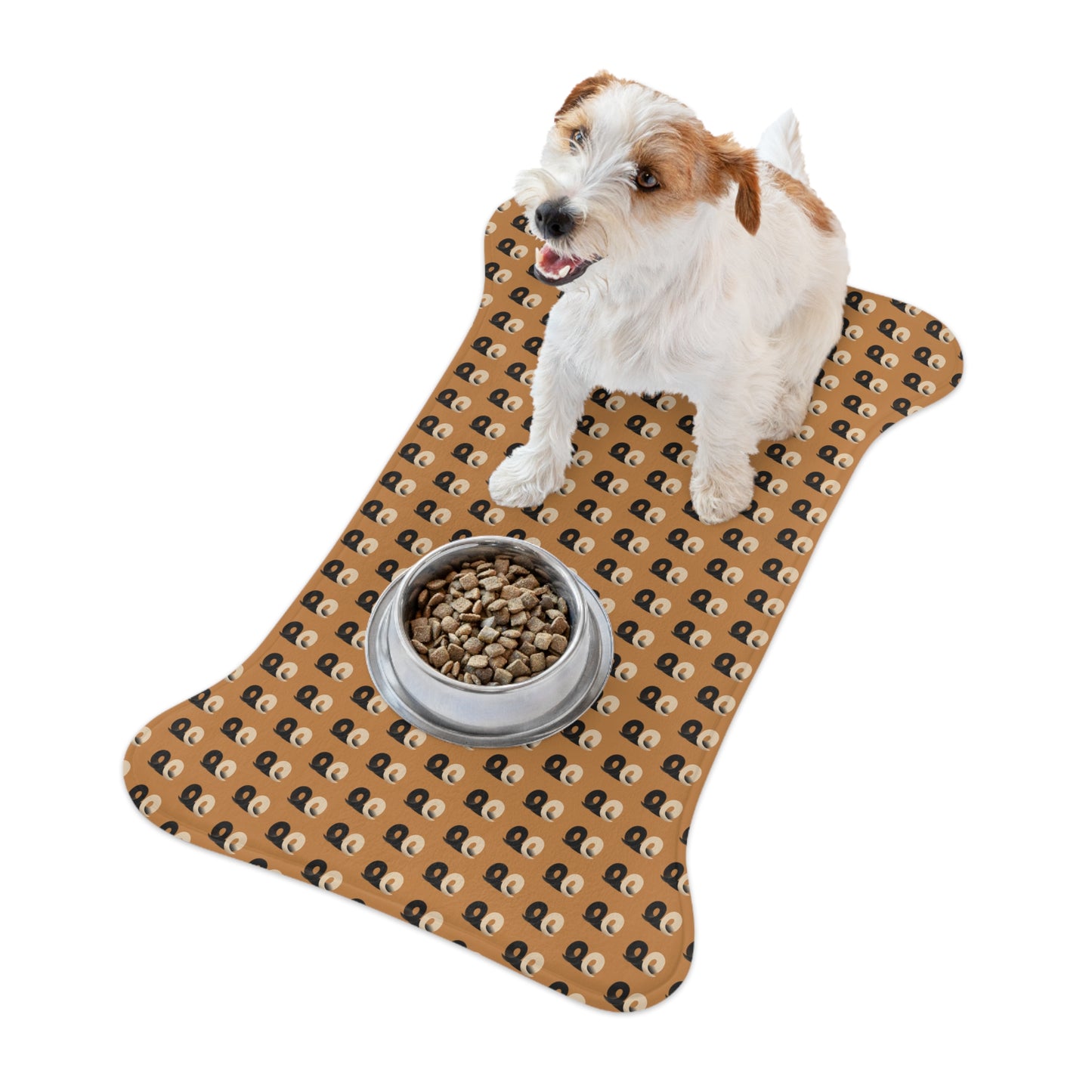 P&B Pet Feeding Mat - Dark Brown