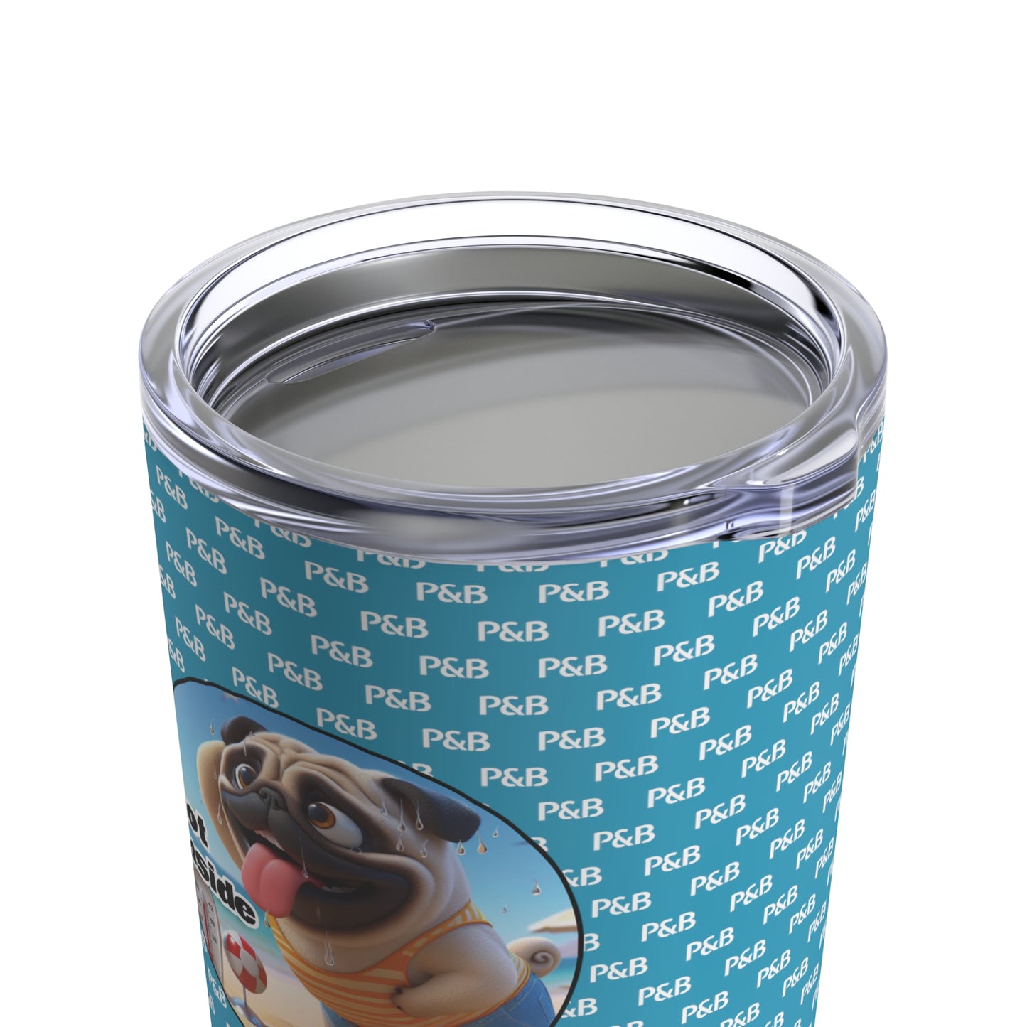 P&B Edition: Hot Inside - Tumbler 20oz - Beach Blue