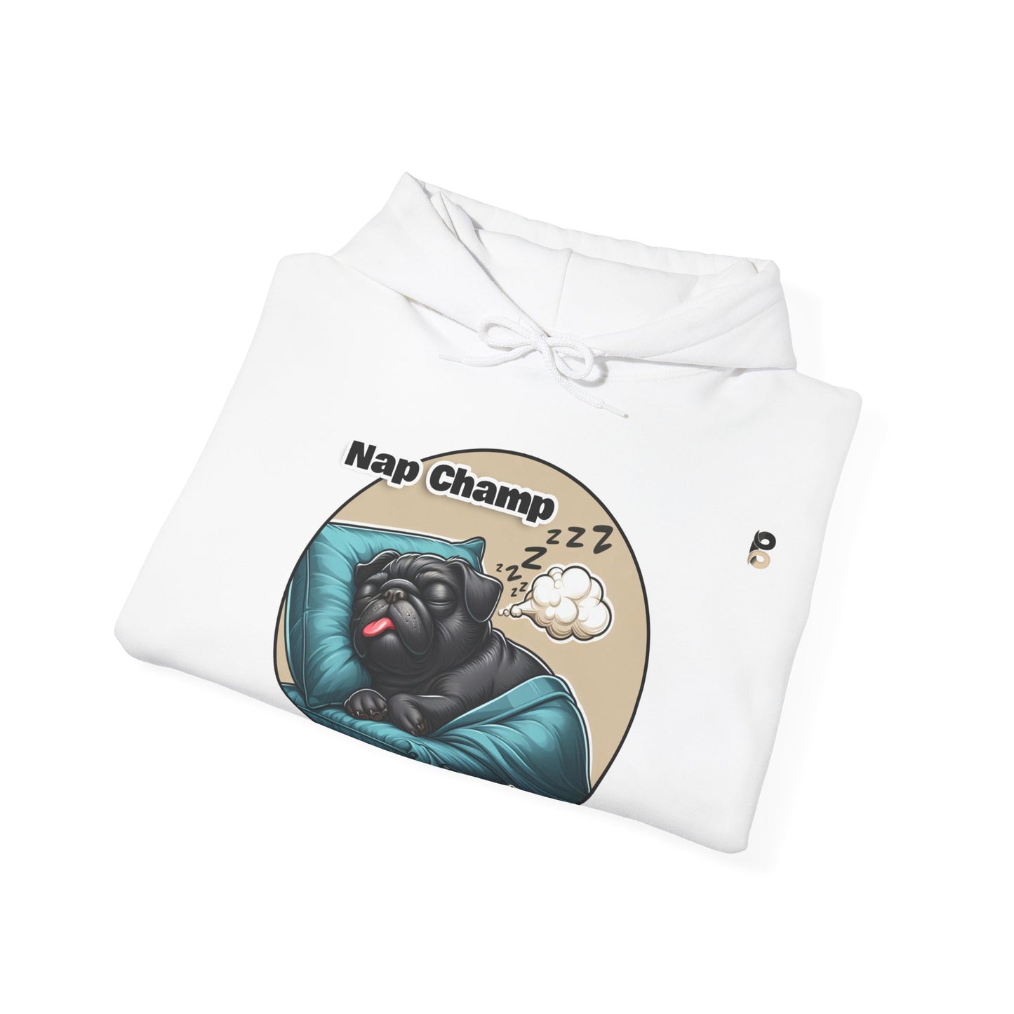 P&B Pug Life: Nap Champ - Unisex Hooded Sweatshirt