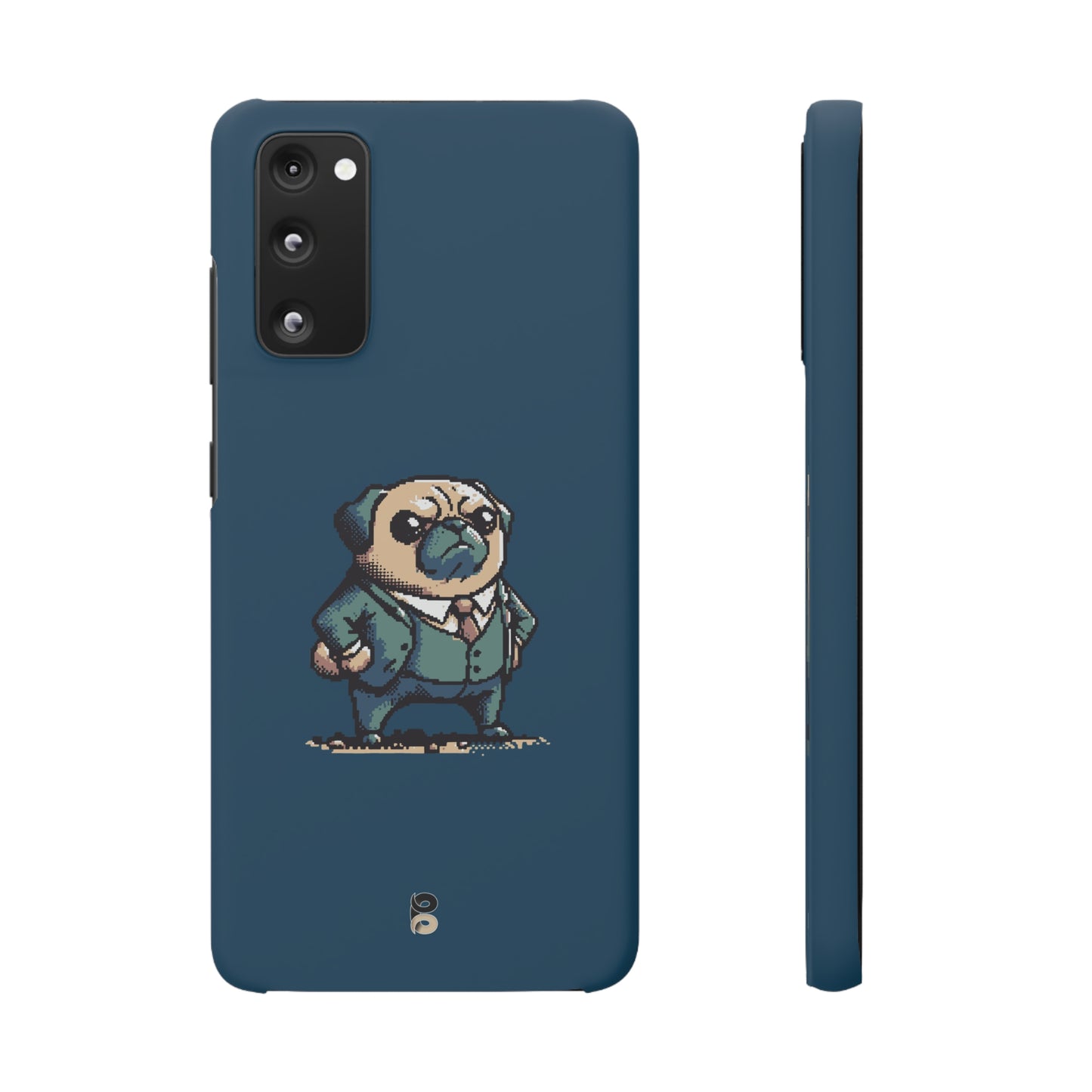 P&B Angry Boss Pug - Snap Case