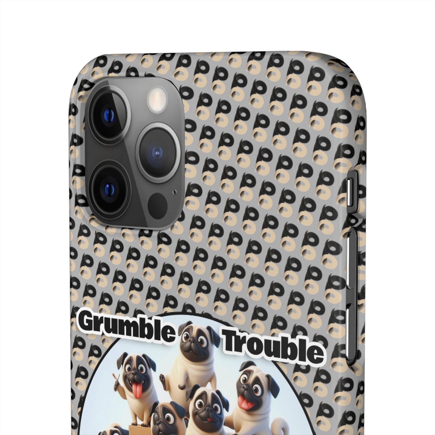 P&B Special Edition: Grumble Trouble - Snap Case Light Gray