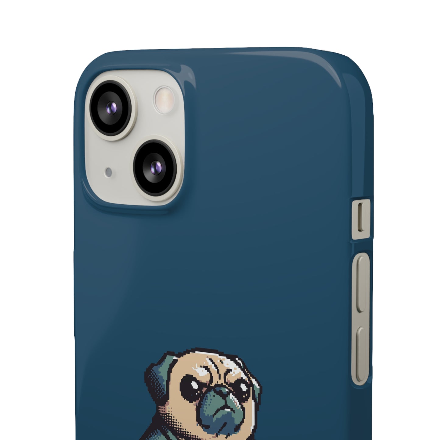 P&B Angry Boss Pug - Snap Case