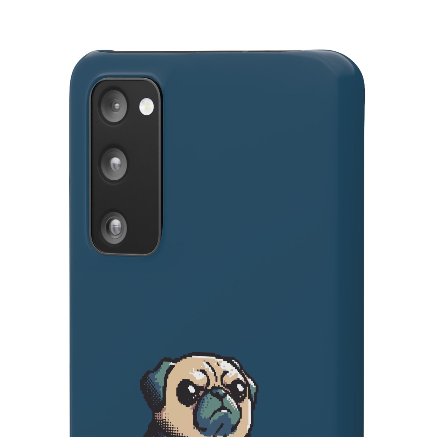 P&B Angry Boss Pug - Snap Case