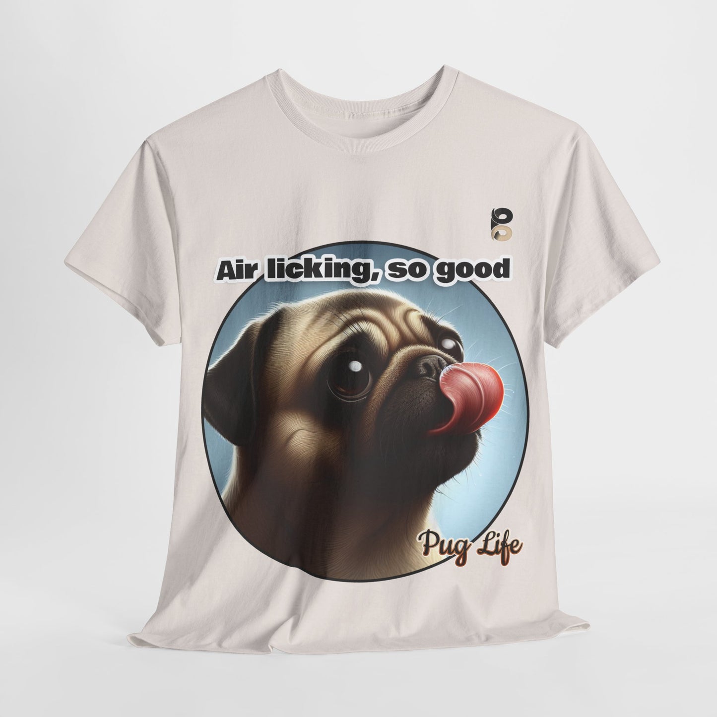 P&B Pug Life Edition: Air Licking - Cotton Tee - Unisex