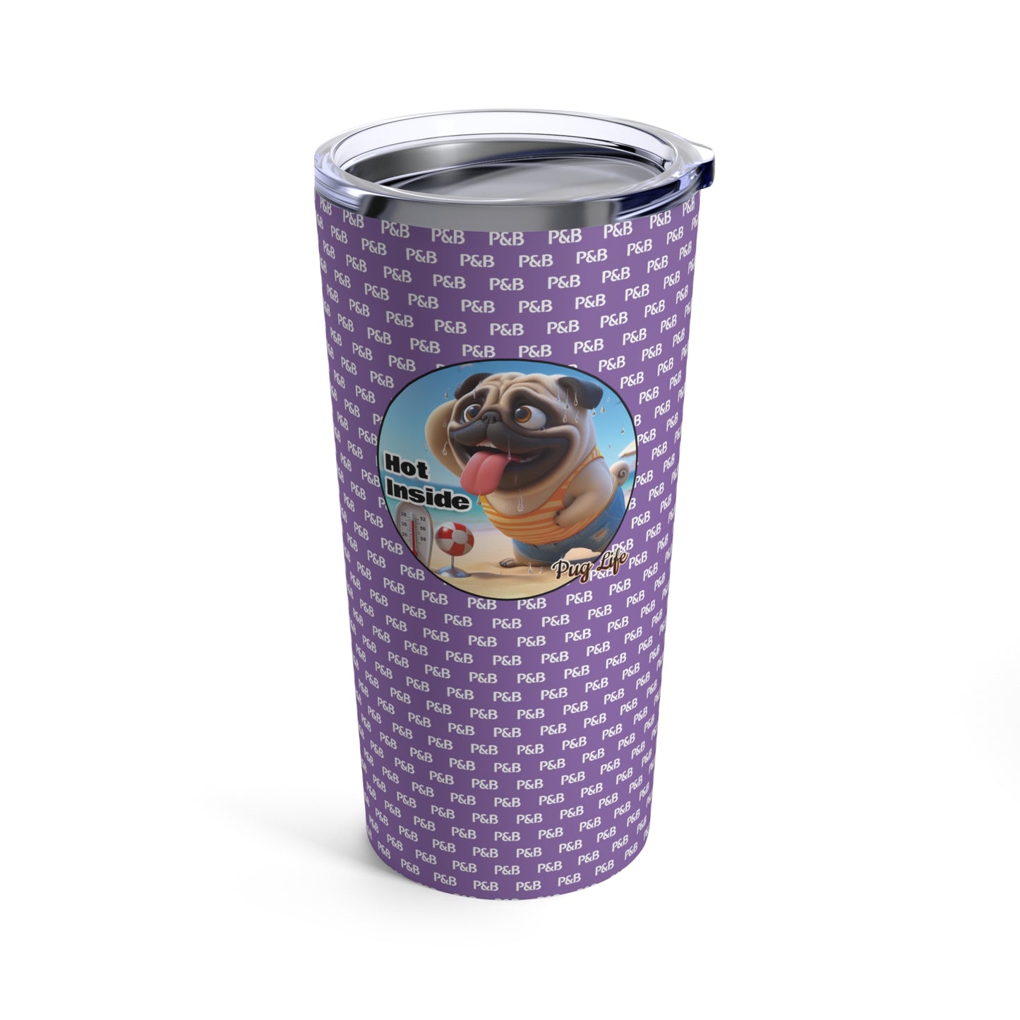 P&B Edition: Hot Inside - Tumbler 20oz - Purple