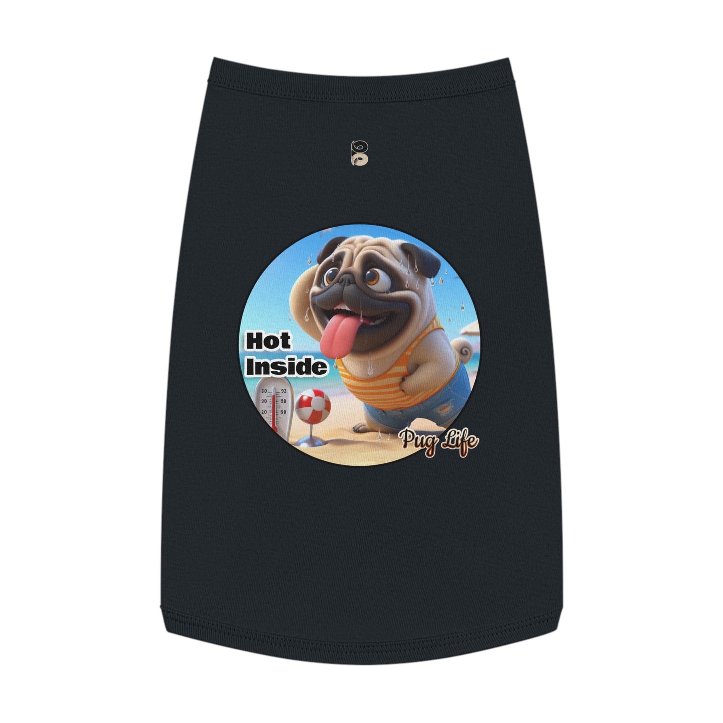 P&B Pug Life Edition Tank Top: Hot Inside