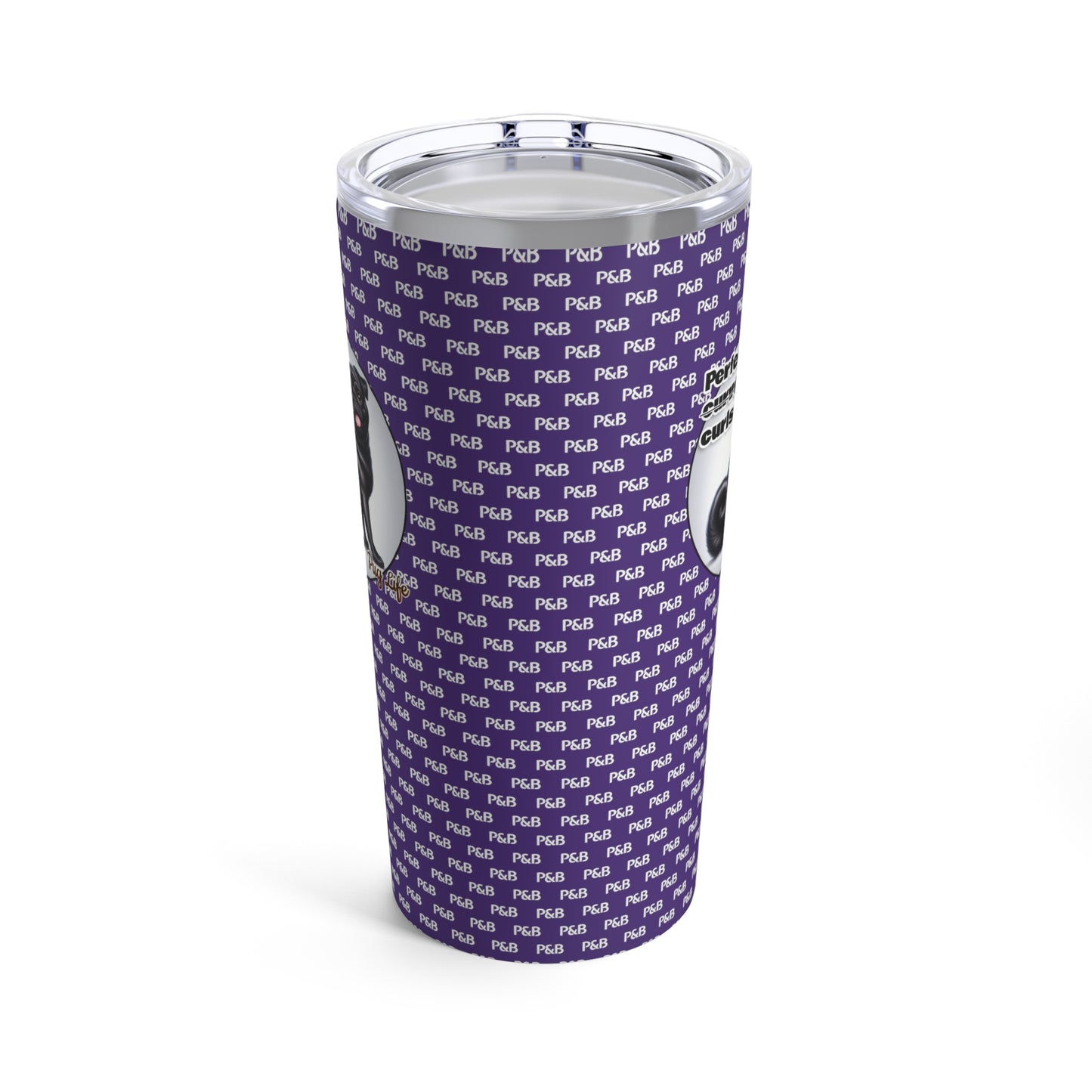 P&B Edition: Perfect Curves - Tumbler 20oz - Purple