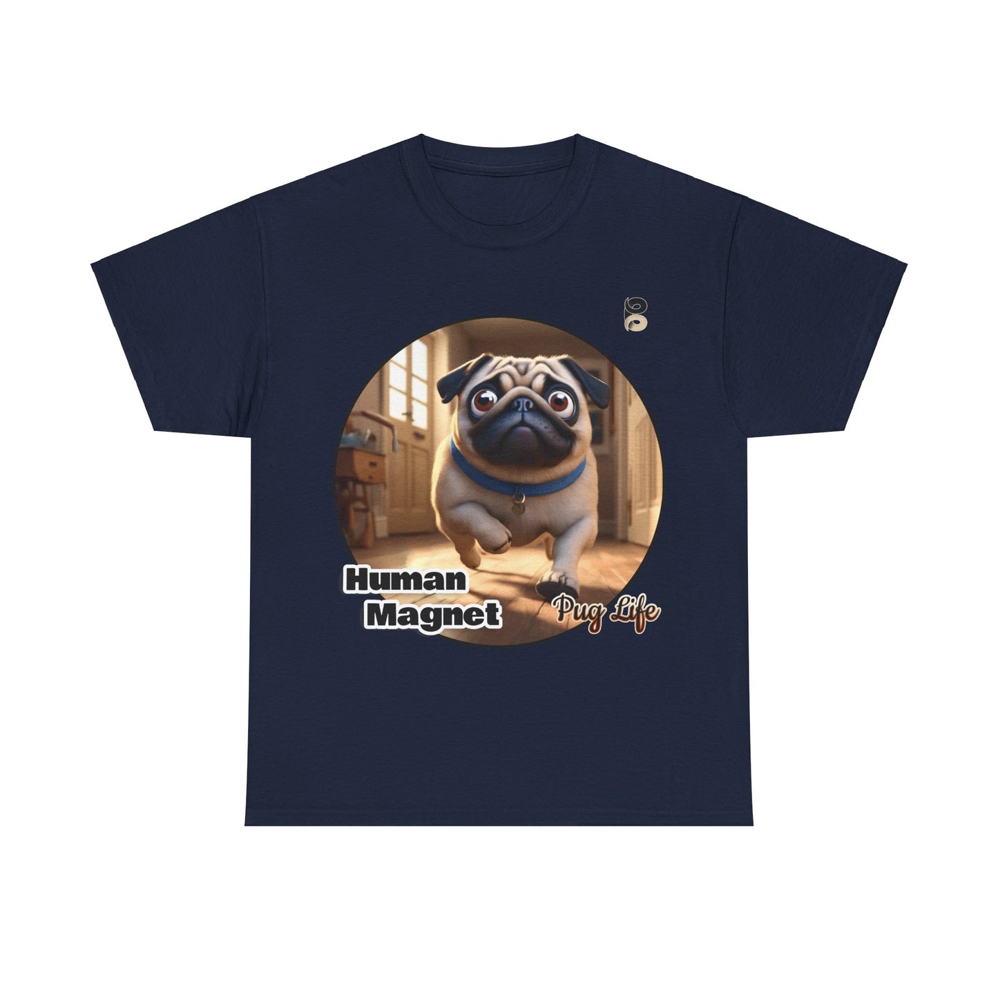 P&B Pug Life Edition: Human Magnet - Cotton Tee - Unisex