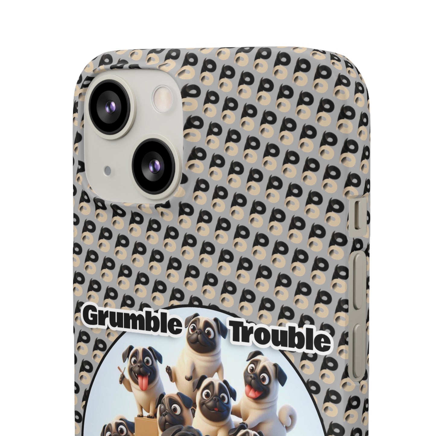 P&B Special Edition: Grumble Trouble - Snap Case Light Gray