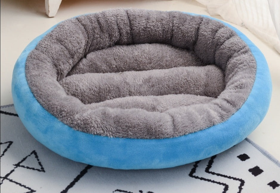 Four Seasons Round Dog Bed Cushion - Warm and Cozy