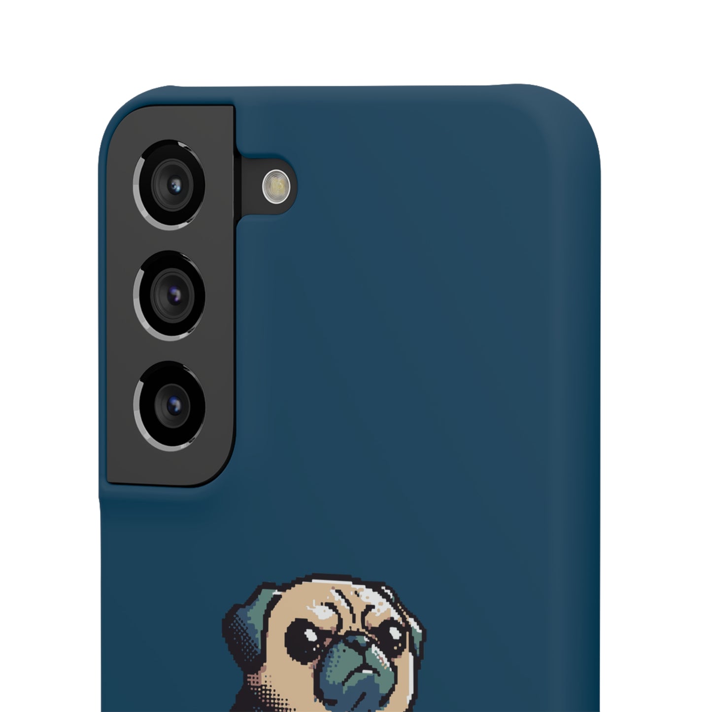 P&B Angry Boss Pug - Snap Case