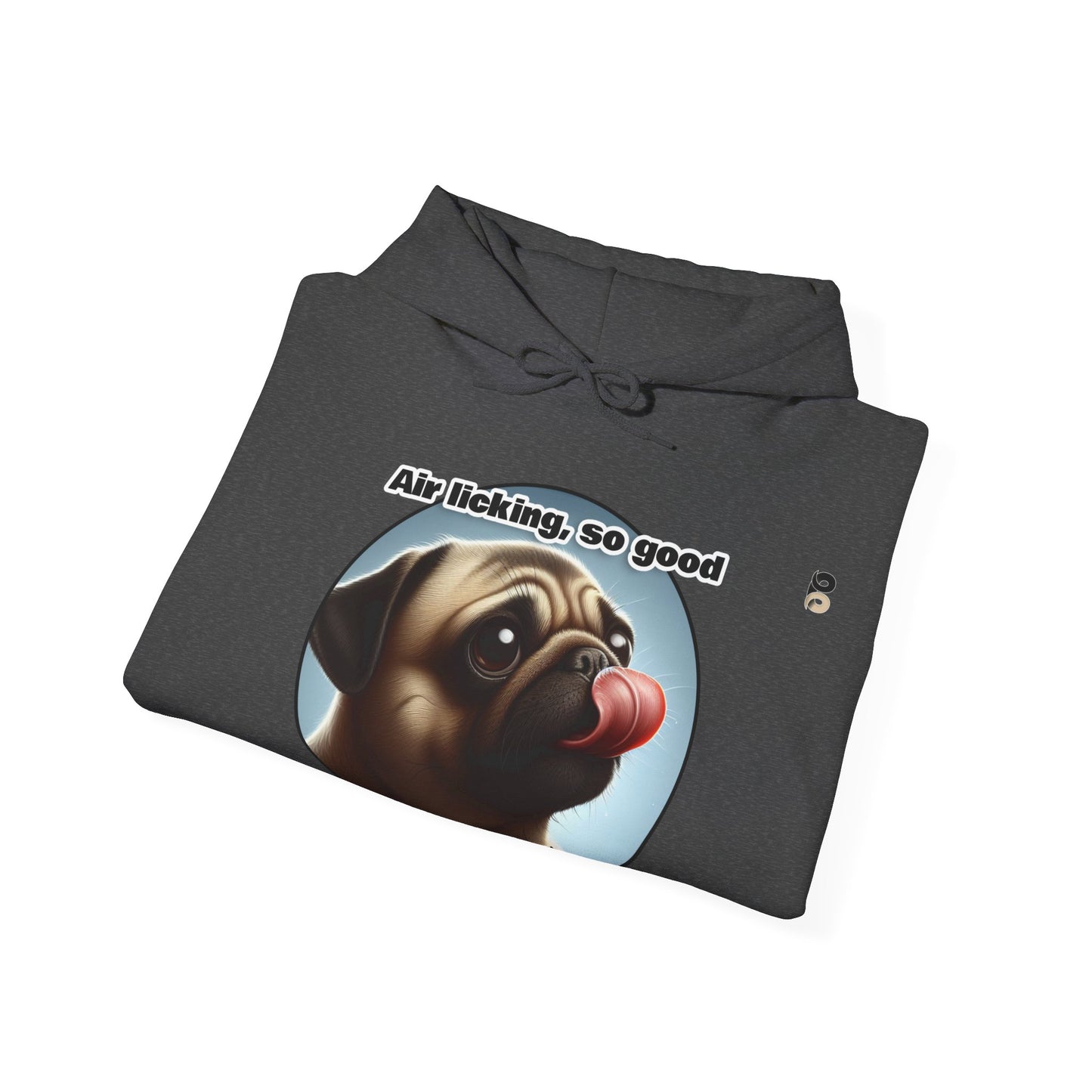 P&B Pug Life: Air Licking - Unisex Hooded Sweatshirt