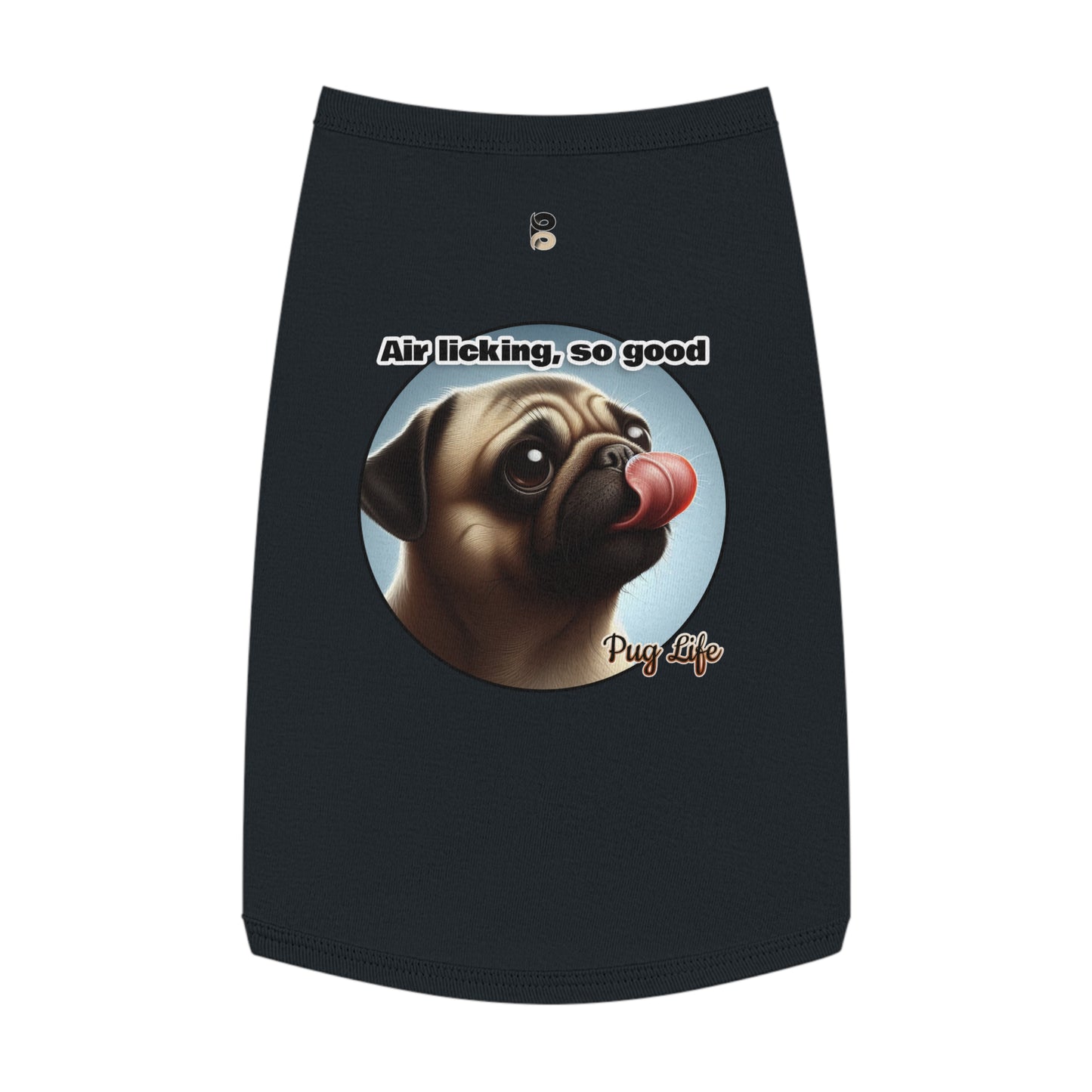 P&B Pug Life Edition Tank Top: Air Licking