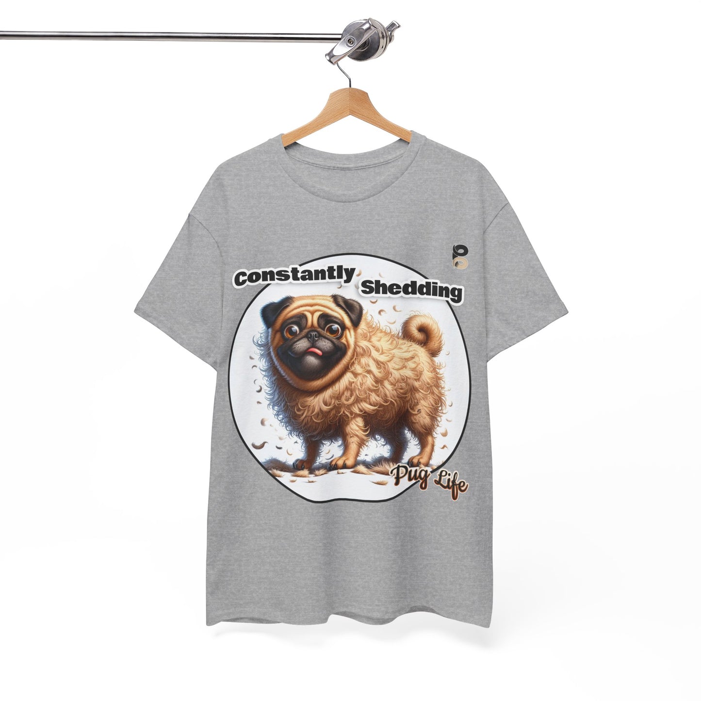 P&B Pug Life Edition: Constantly Shedding - Cotton Tee - Unisex