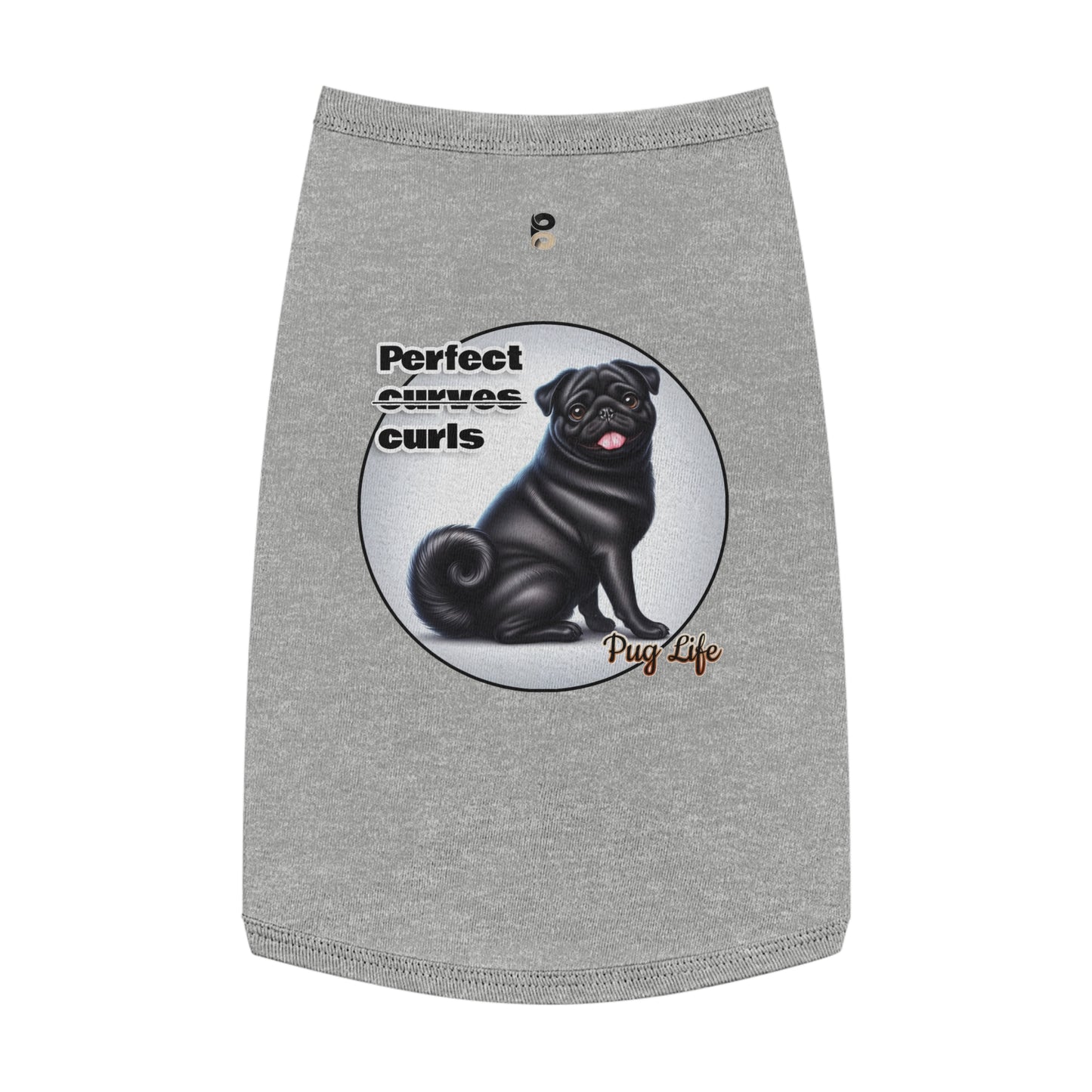 P&B Pug Life Edition Tank Top: Perfect Curls