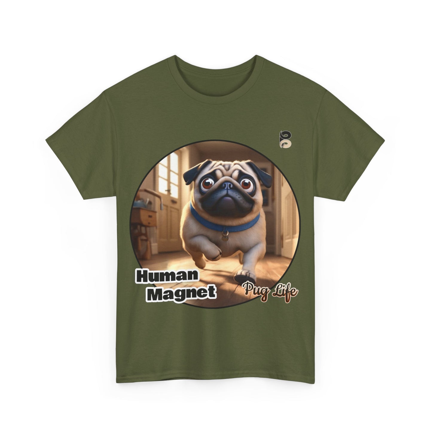 P&B Pug Life Edition: Human Magnet - Cotton Tee - Unisex