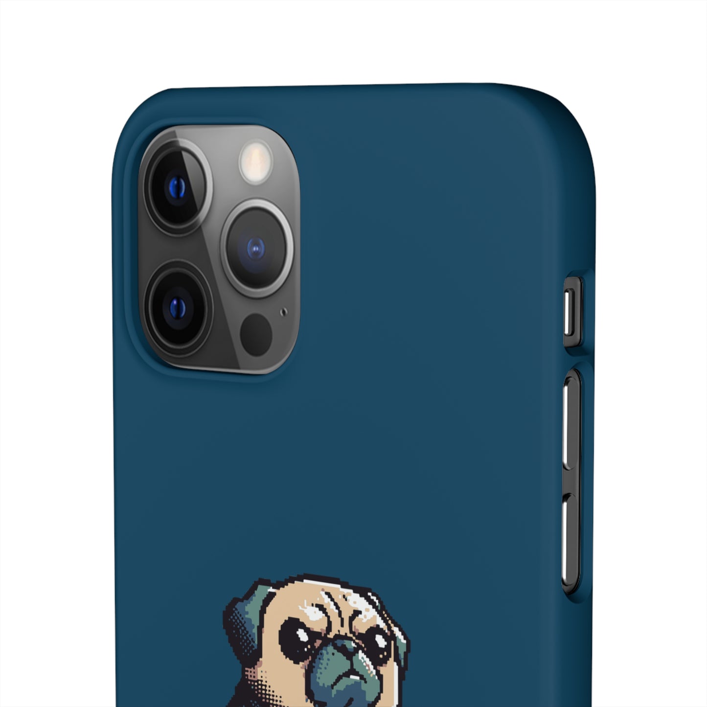 P&B Angry Boss Pug - Snap Case