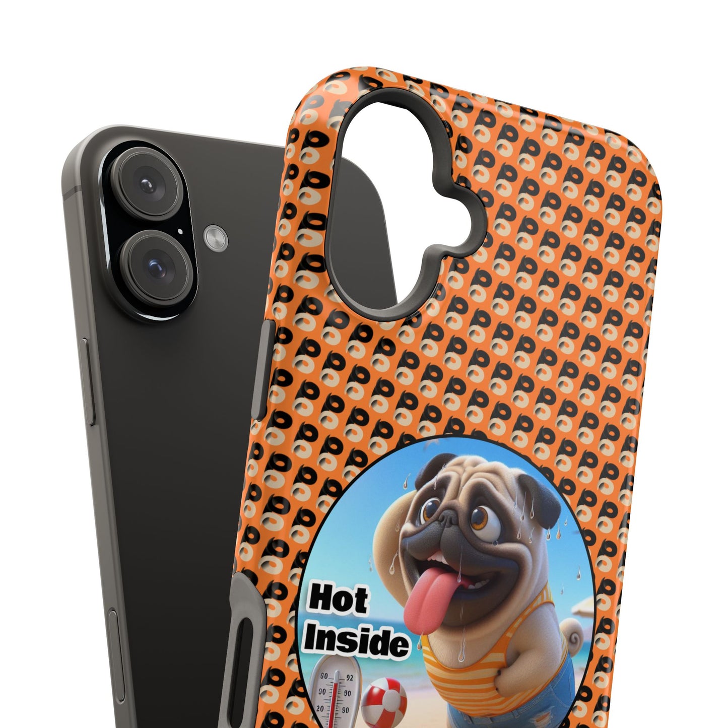 P&B Pug Life: Hot Inside - MagSafe Tough Case