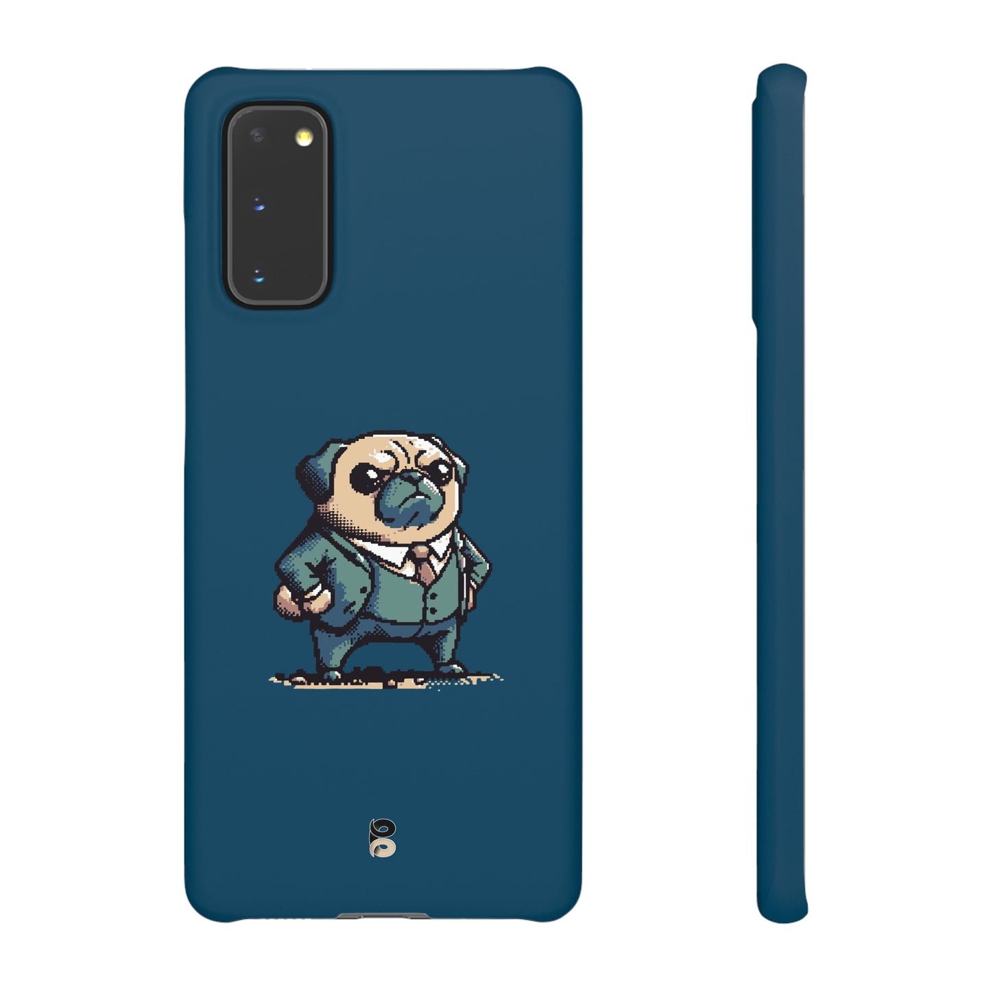 P&B Angry Boss Pug - Snap Case