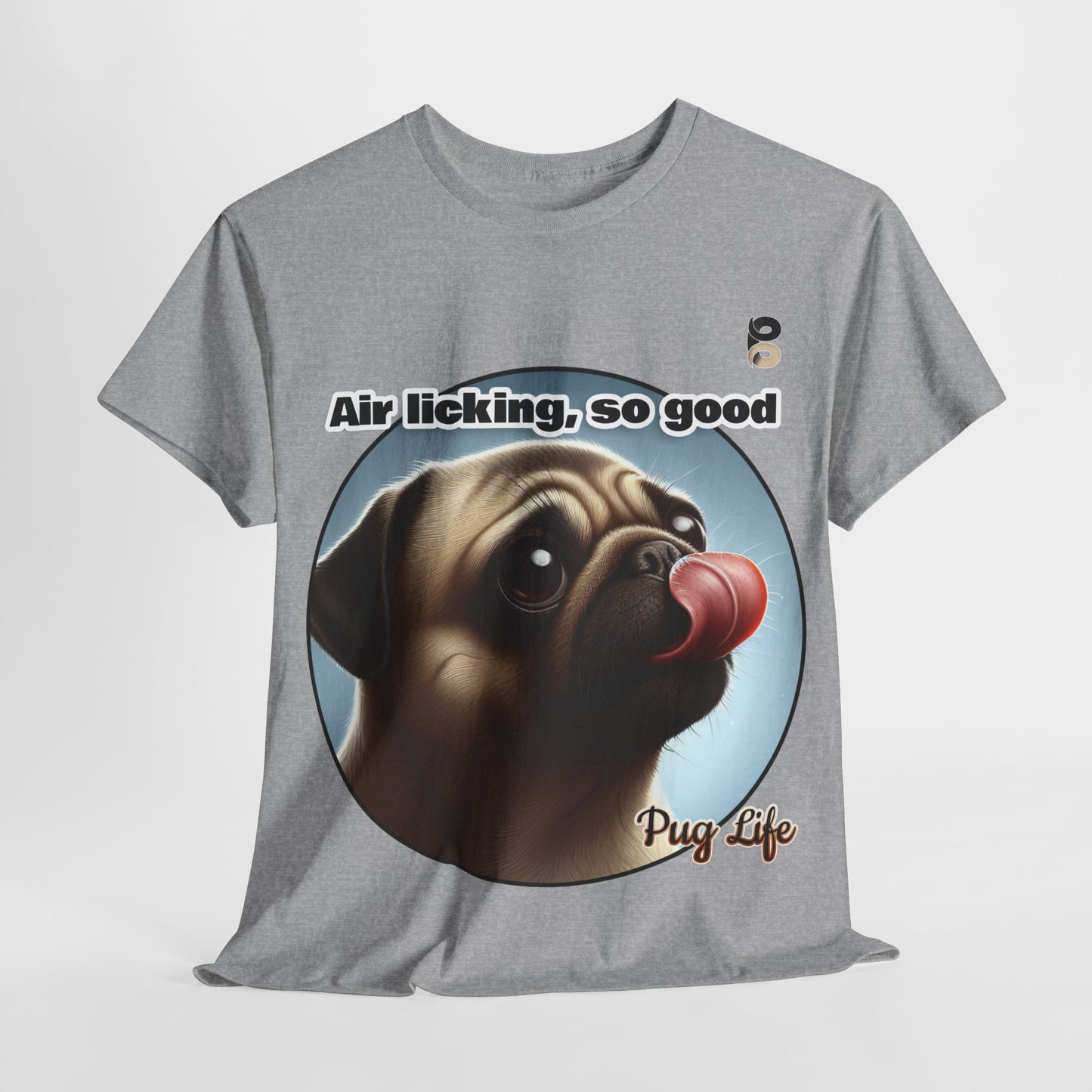 P&B Pug Life Edition: Air Licking - Cotton Tee - Unisex