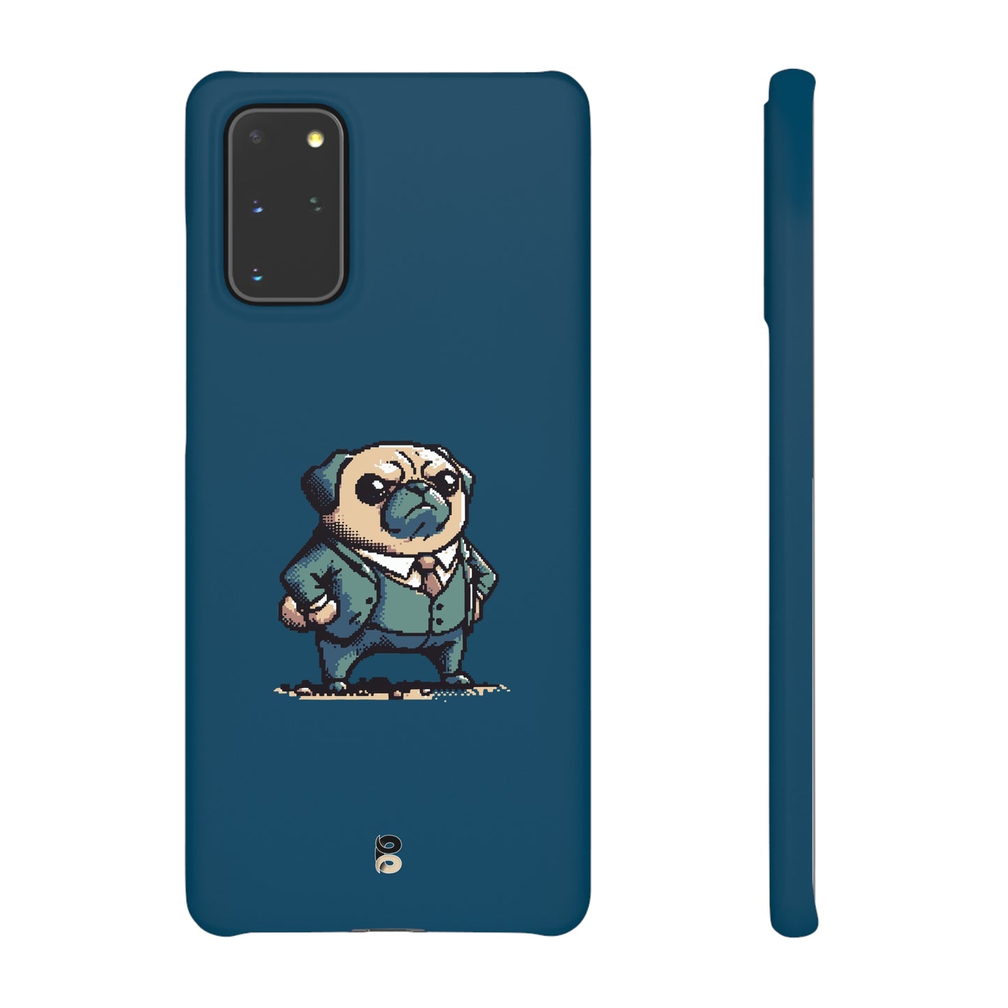 P&B Angry Boss Pug - Snap Case