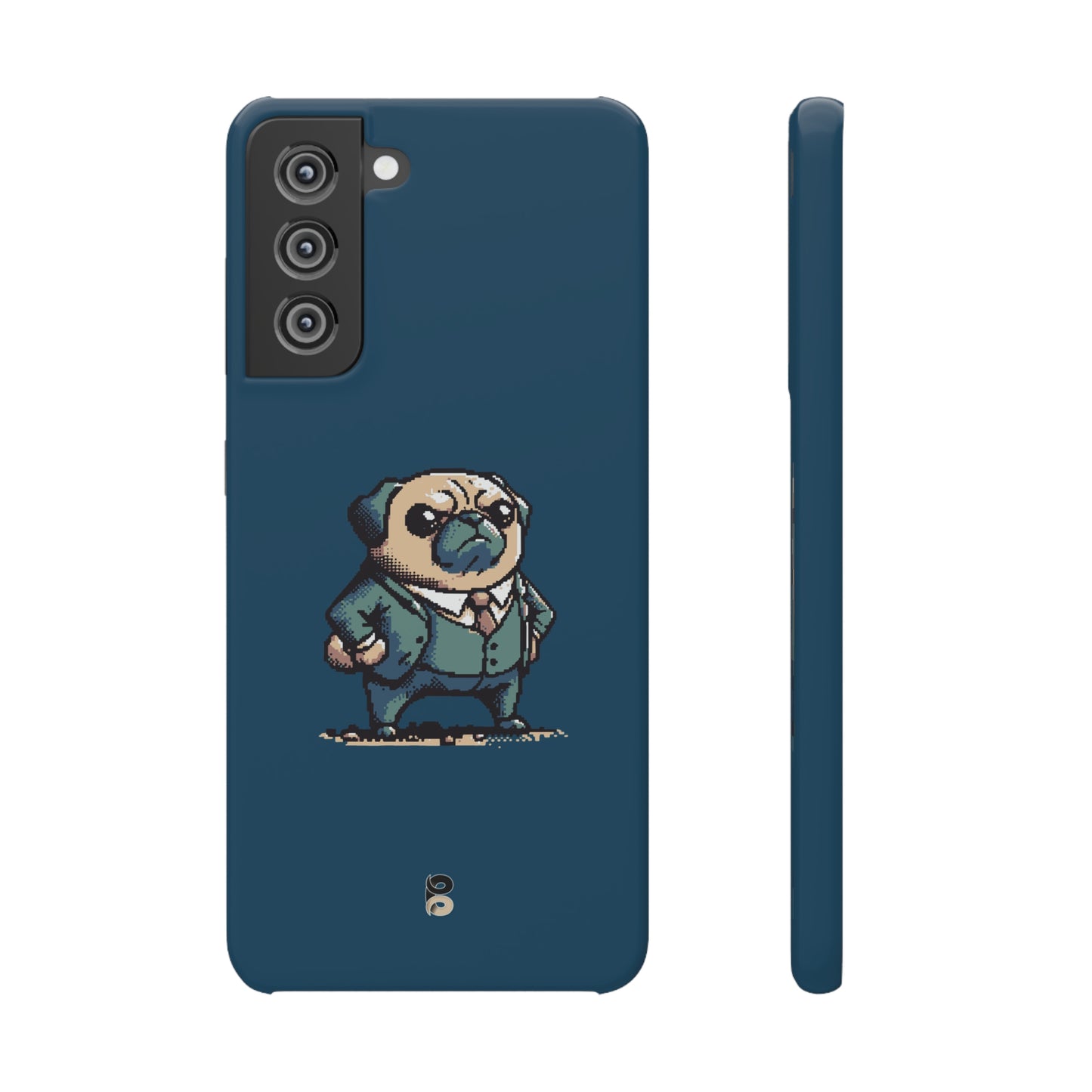 P&B Angry Boss Pug - Snap Case