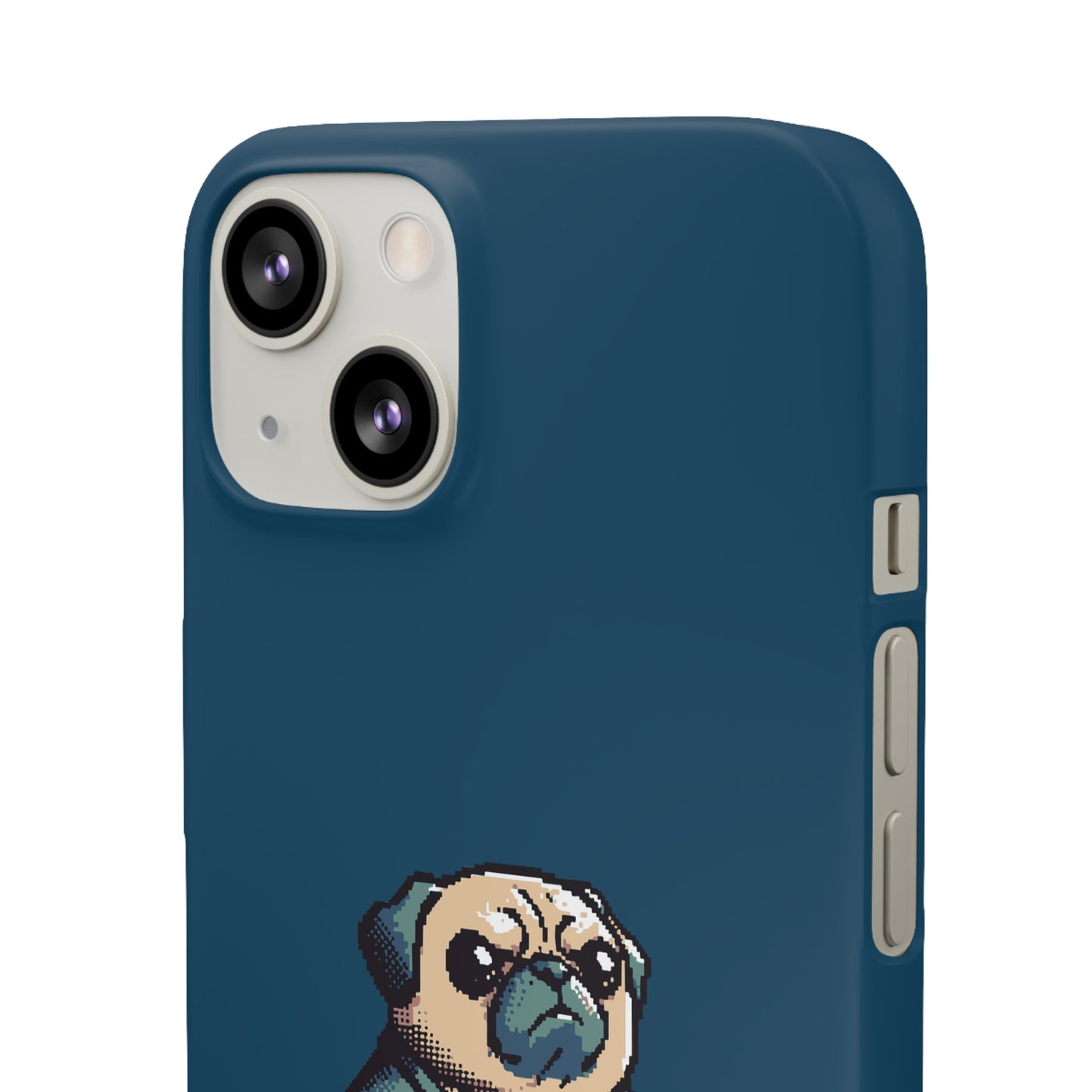 P&B Angry Boss Pug - Snap Case