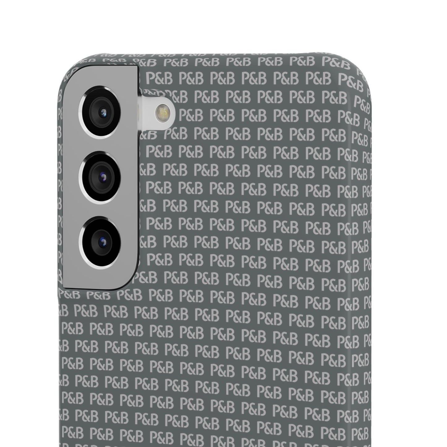 P&B Dark gray pattern - Snap Case