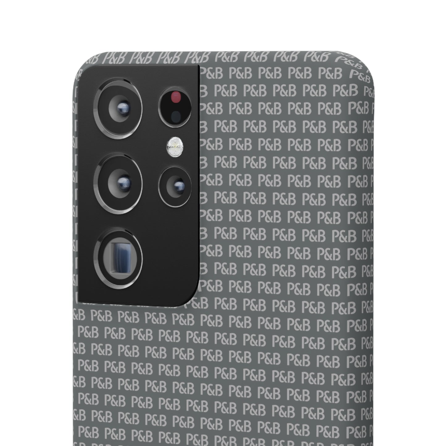 P&B Dark gray pattern - Snap Case