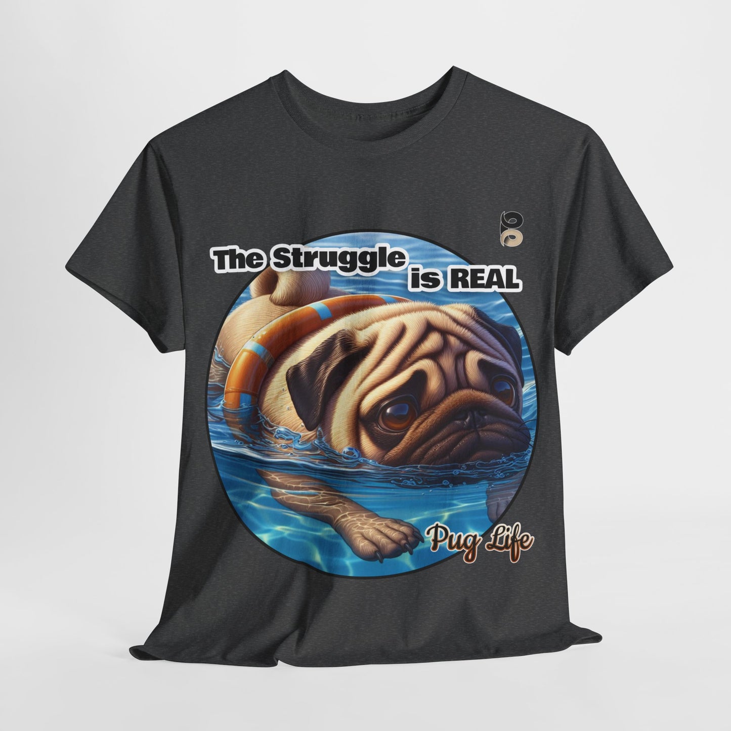 P&B Pug Life Edition: The Struggle - Cotton Tee - Unisex