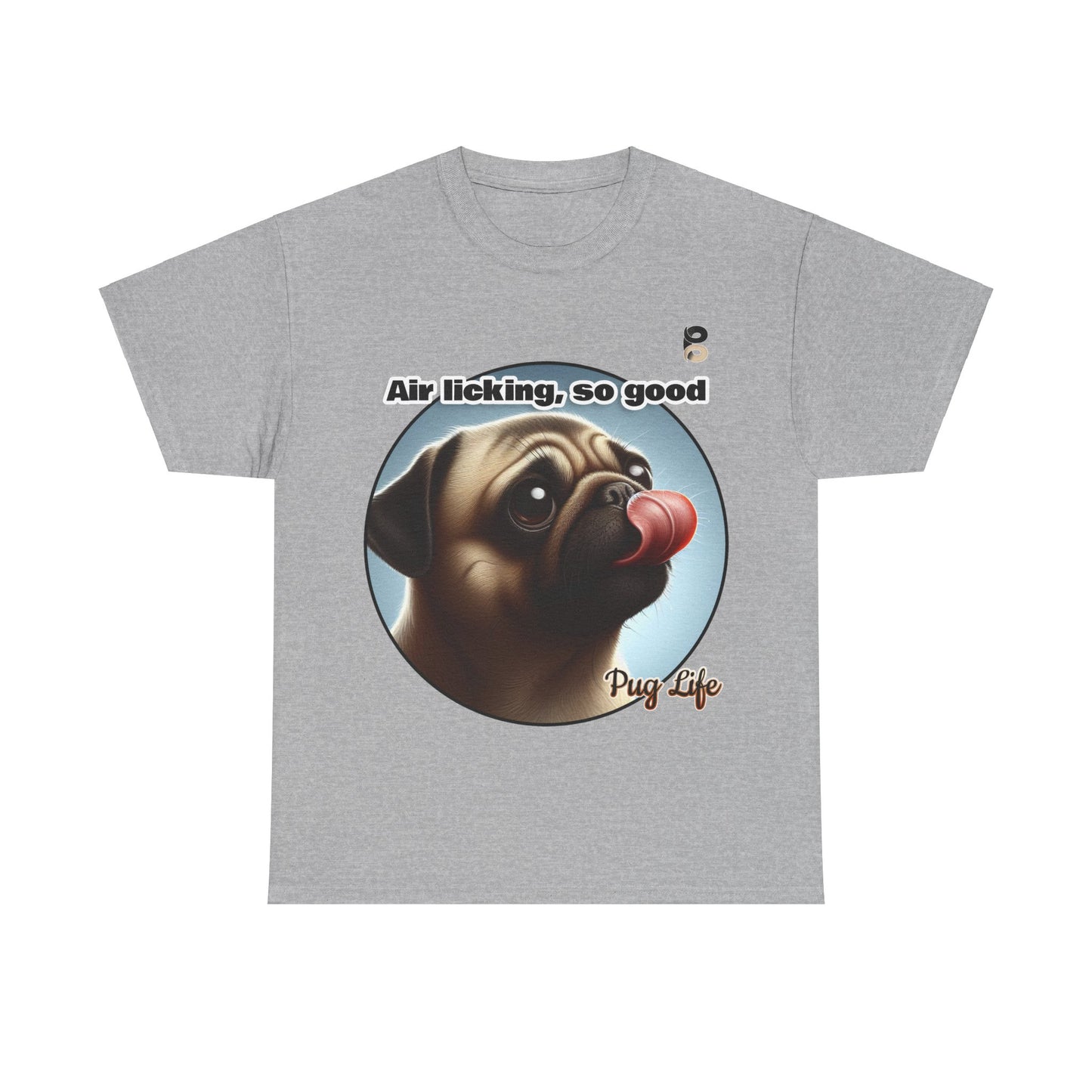 P&B Pug Life Edition: Air Licking - Cotton Tee - Unisex